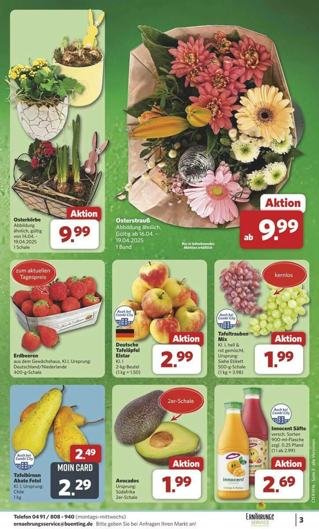 Combi von 14. April bis 19. April 2025 - Prospekt seite 3