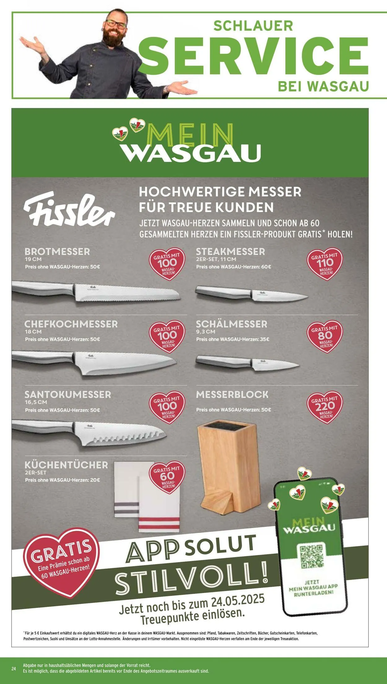 Wasgau von 19. Mai bis 24. Mai 2025 - Prospekt seite 24