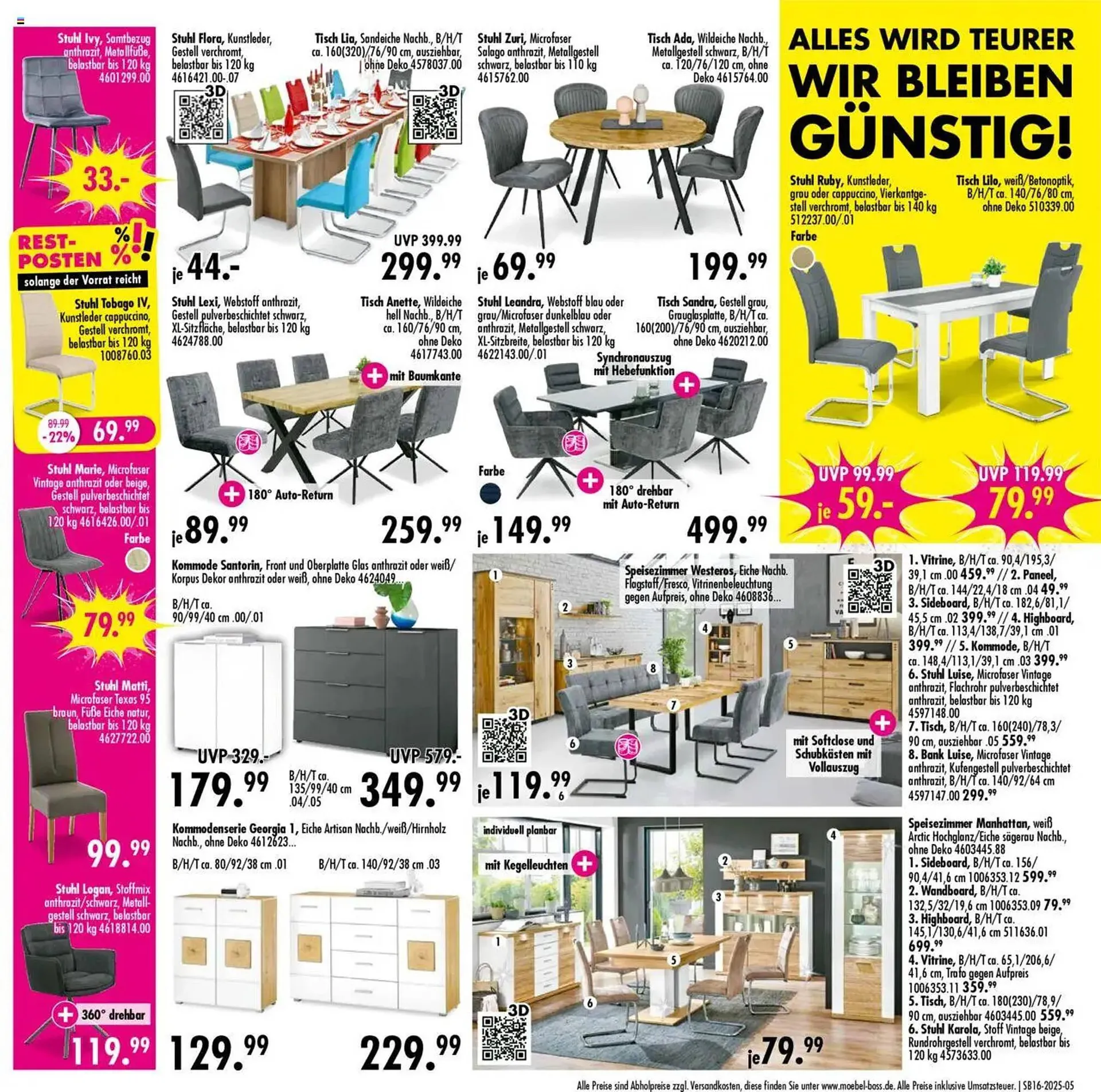 Möbel Boss Prospekt von 14. April bis 27. April 2025 - Prospekt seite 5