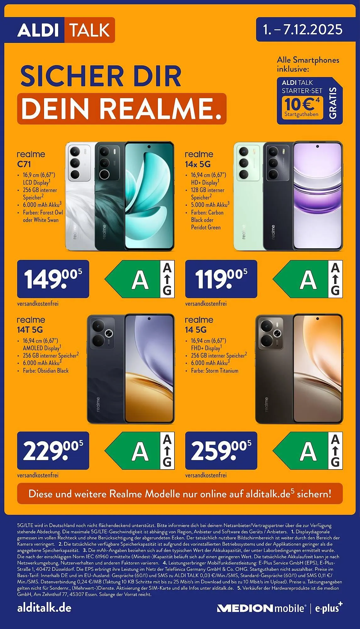 Aldi Nord Prospekt von 1. Dezember bis 6. Dezember 2025 - Prospekt seite 41