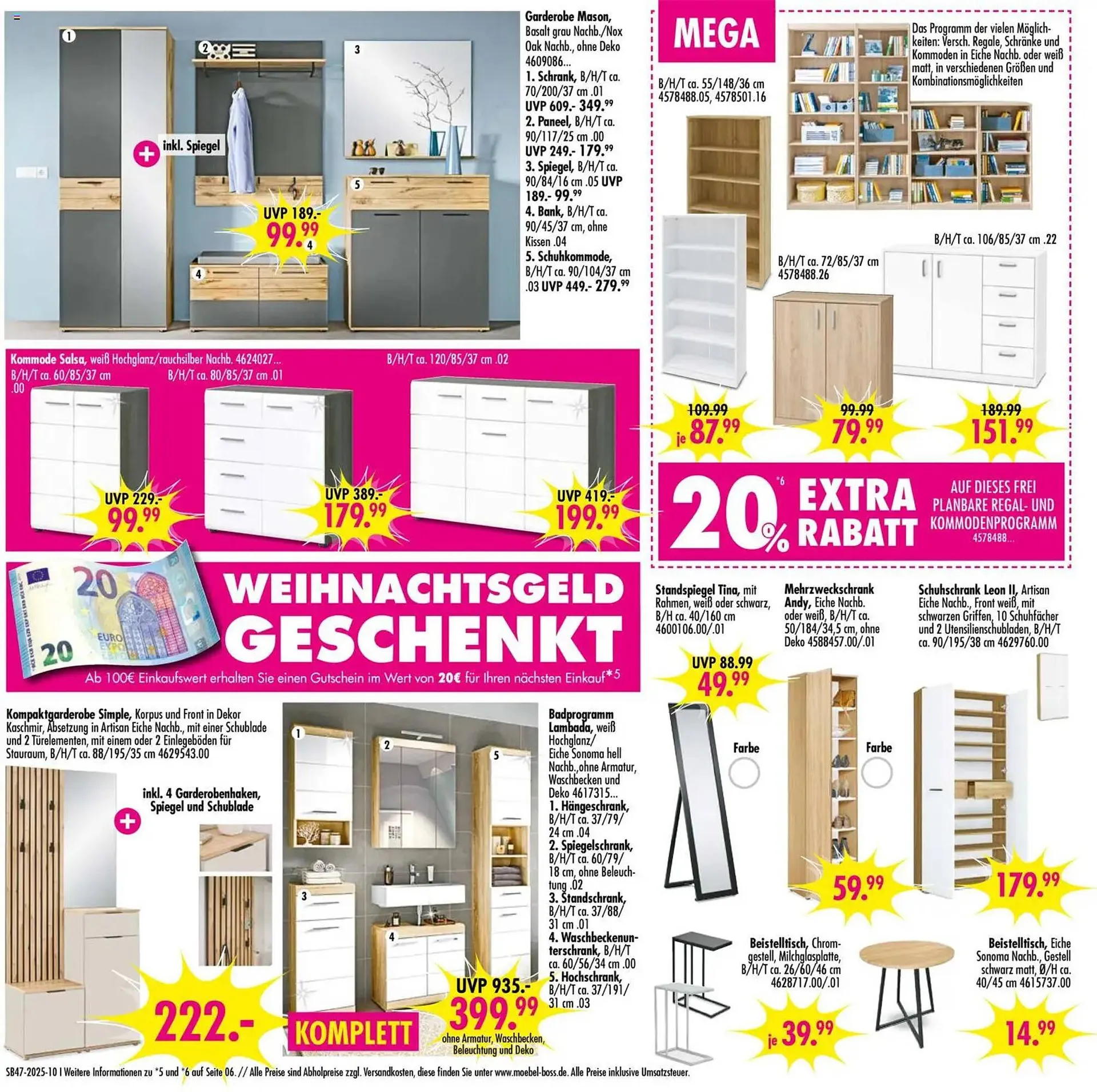 Möbel Boss Prospekt von 15. November bis 21. November 2025 - Prospekt seite 10