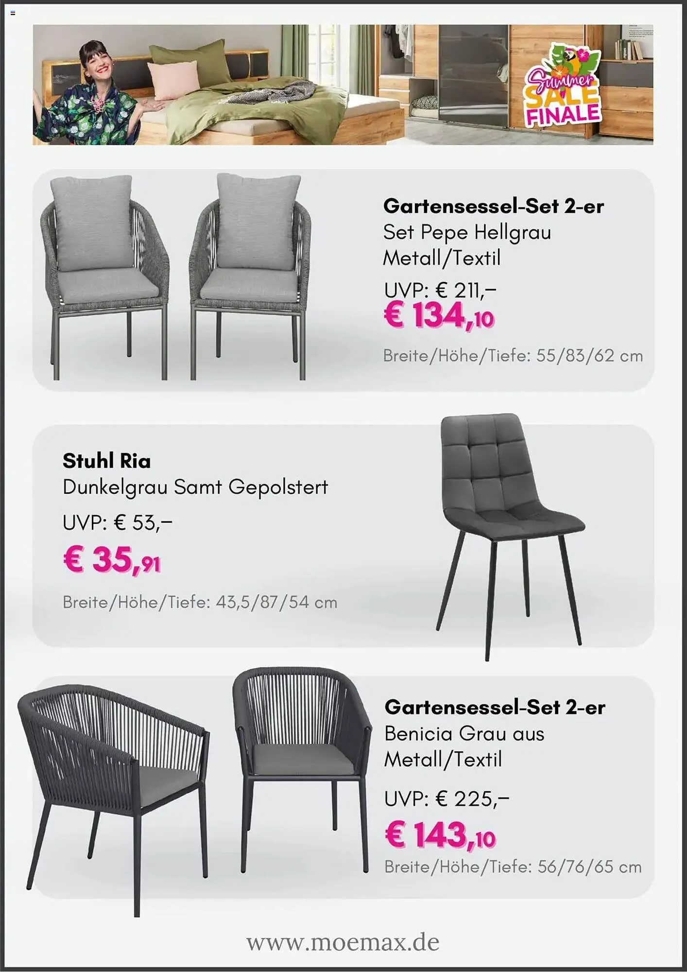 Mömax Prospekt von 18. Juli bis 29. Juli 2025 - Prospekt seite 2