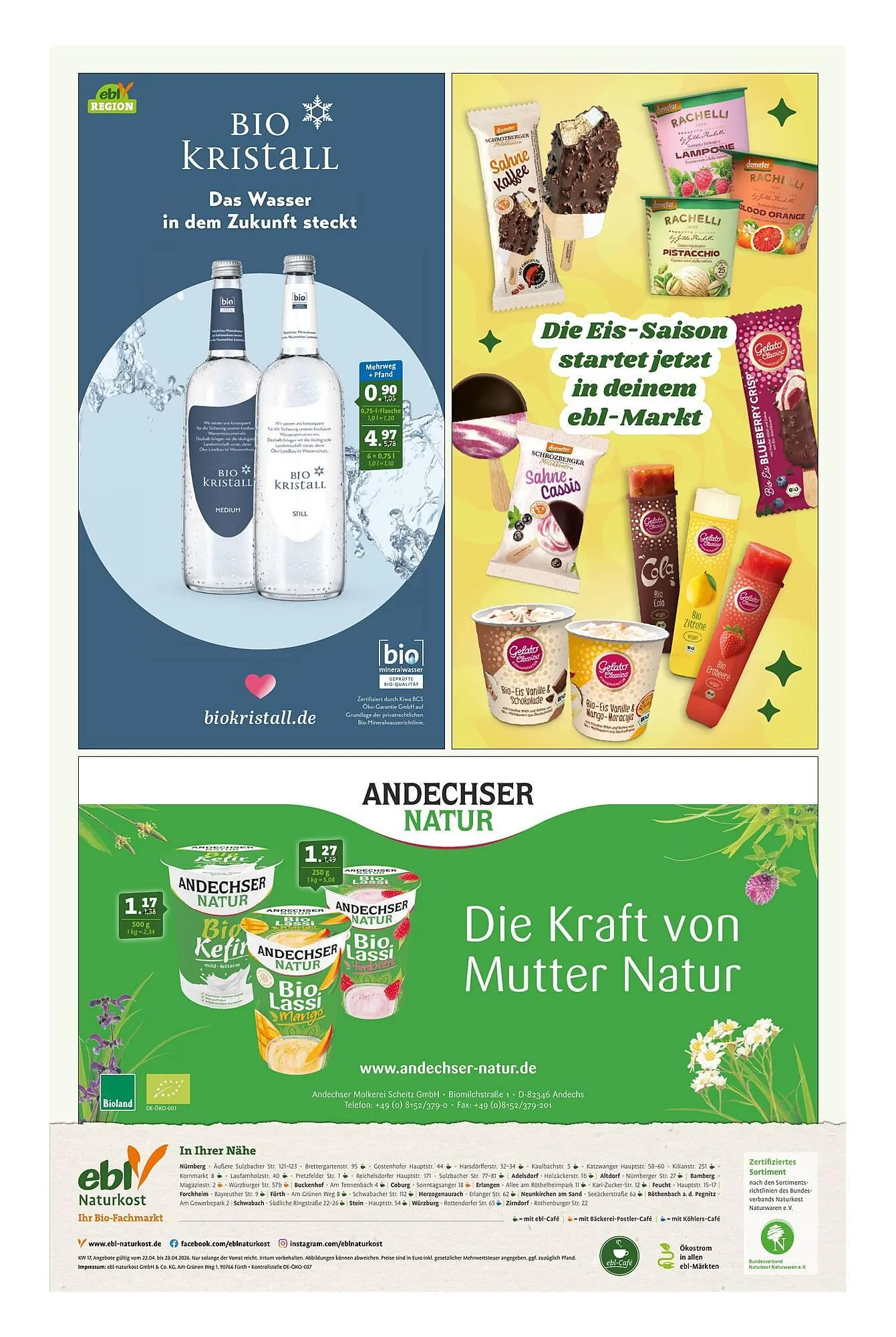 Ebl Naturkost Prospekt von 22. April bis 28. April 2026 - Prospekt seite 4