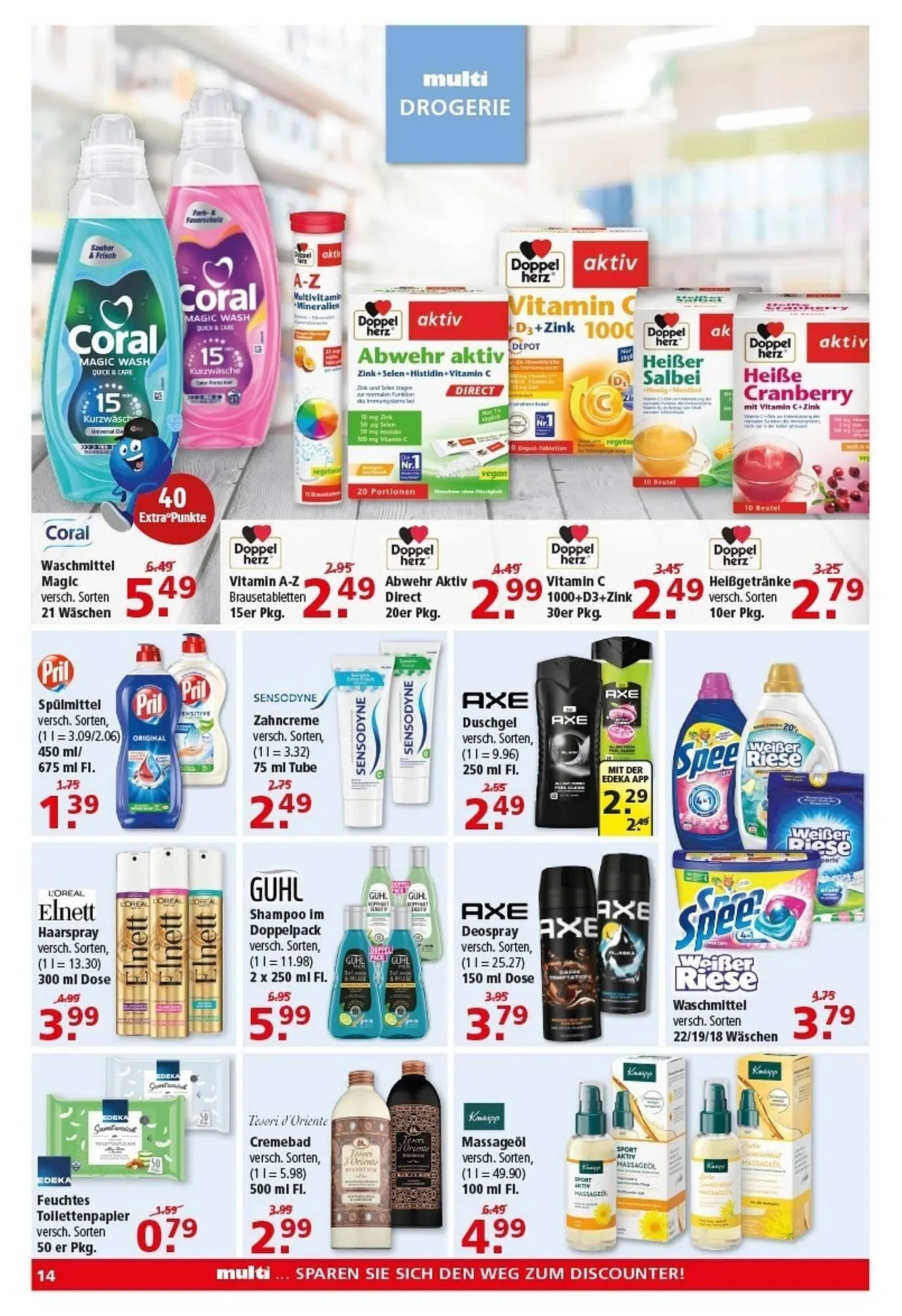 Multi Markt Prospekt von 9. Februar bis 14. Februar 2026 - Prospekt seite 14