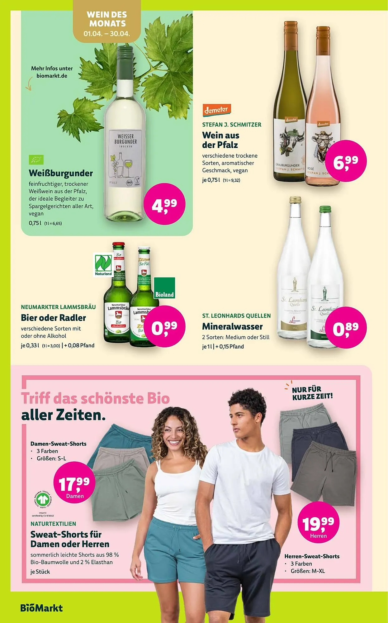 Aleco Biomarkt Prospekt von 8. April bis 21. April 2026 - Prospekt seite 12