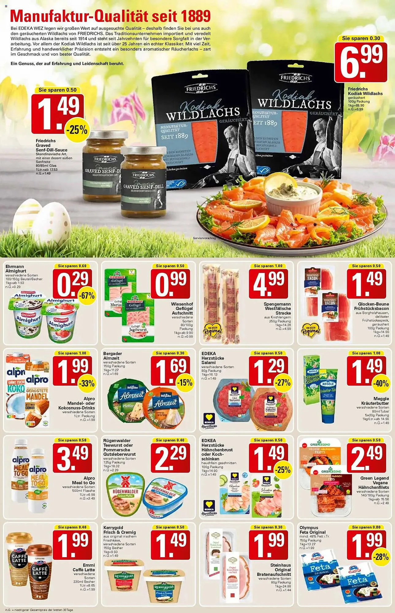 WEZ Prospekt von 23. März bis 28. März 2026 - Prospekt seite 8