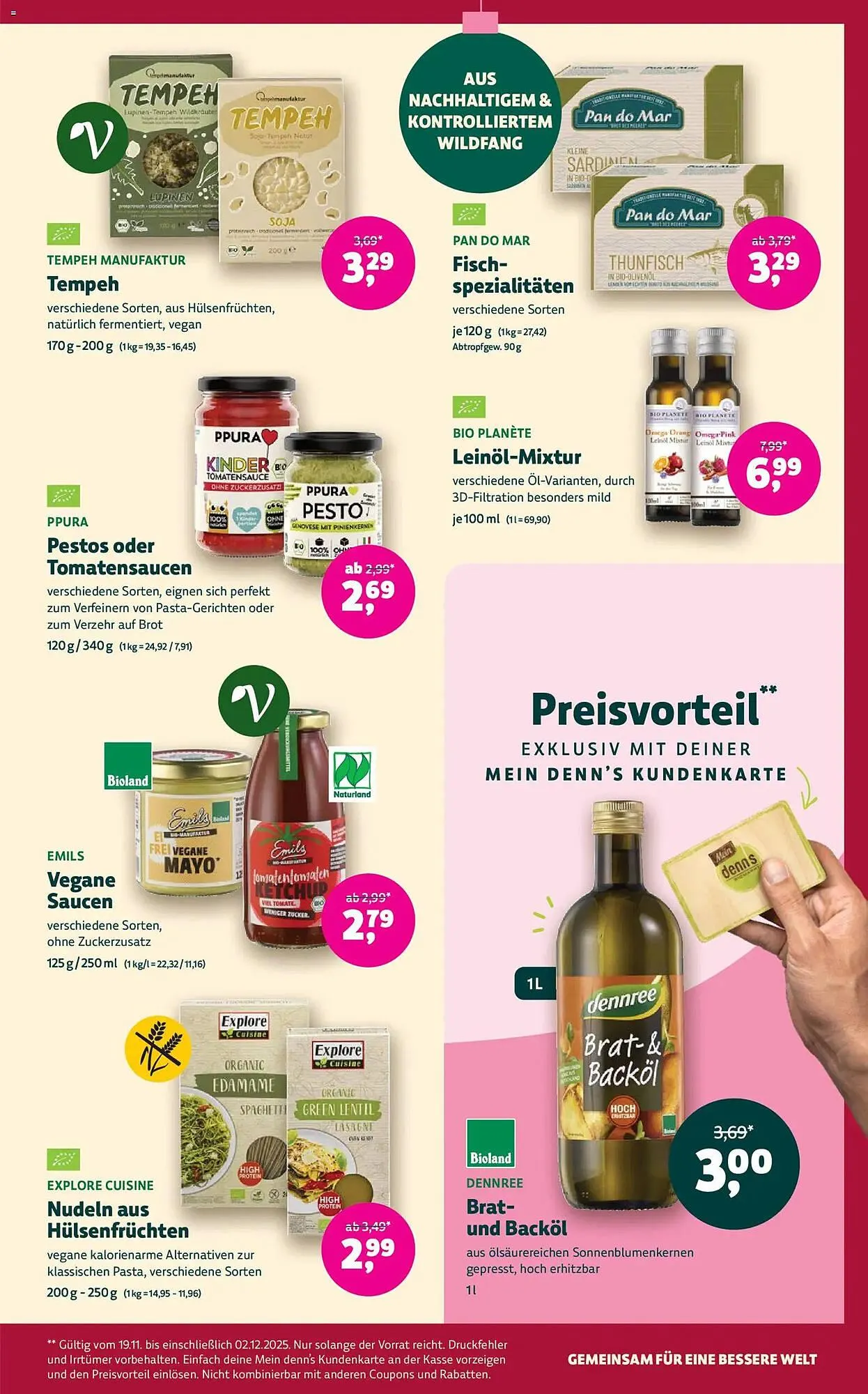 Biomarkt Prospekt von 19. November bis 2. Dezember 2025 - Prospekt seite 9
