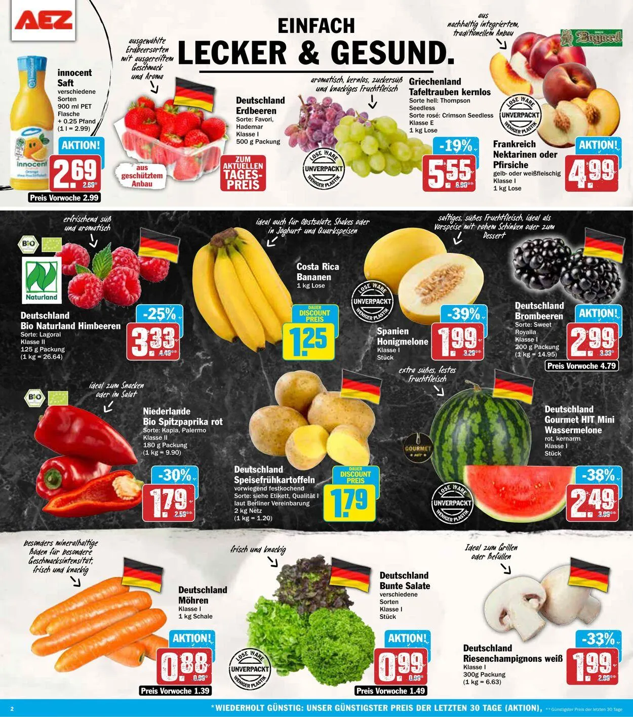 AEZ Aktueller Prospekt von 4. August bis 9. August 2025 - Prospekt seite 2