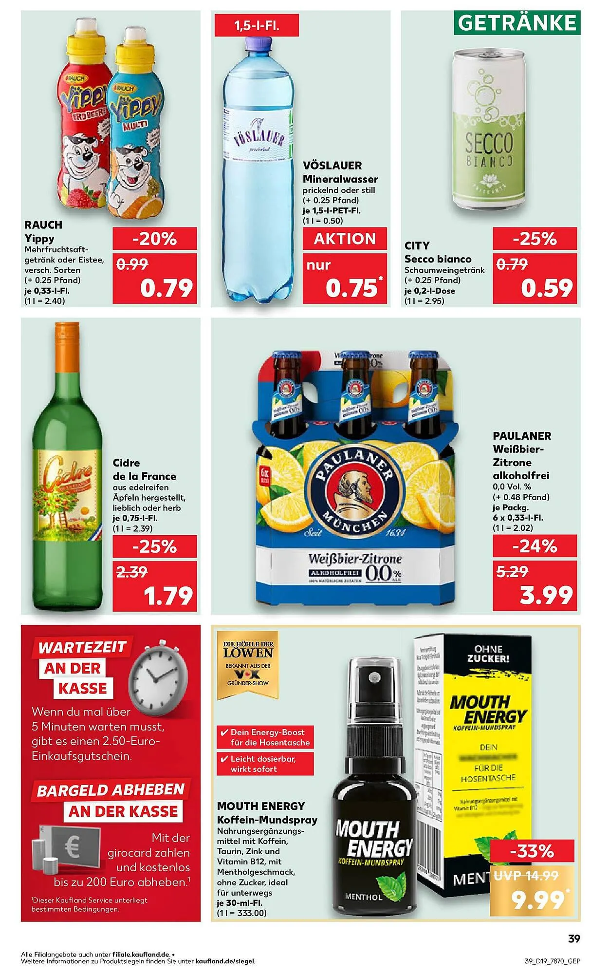 Kaufland Prospekt - Regio-Wochen von 7. Mai bis 14. Mai 2025 - Prospekt seite 39
