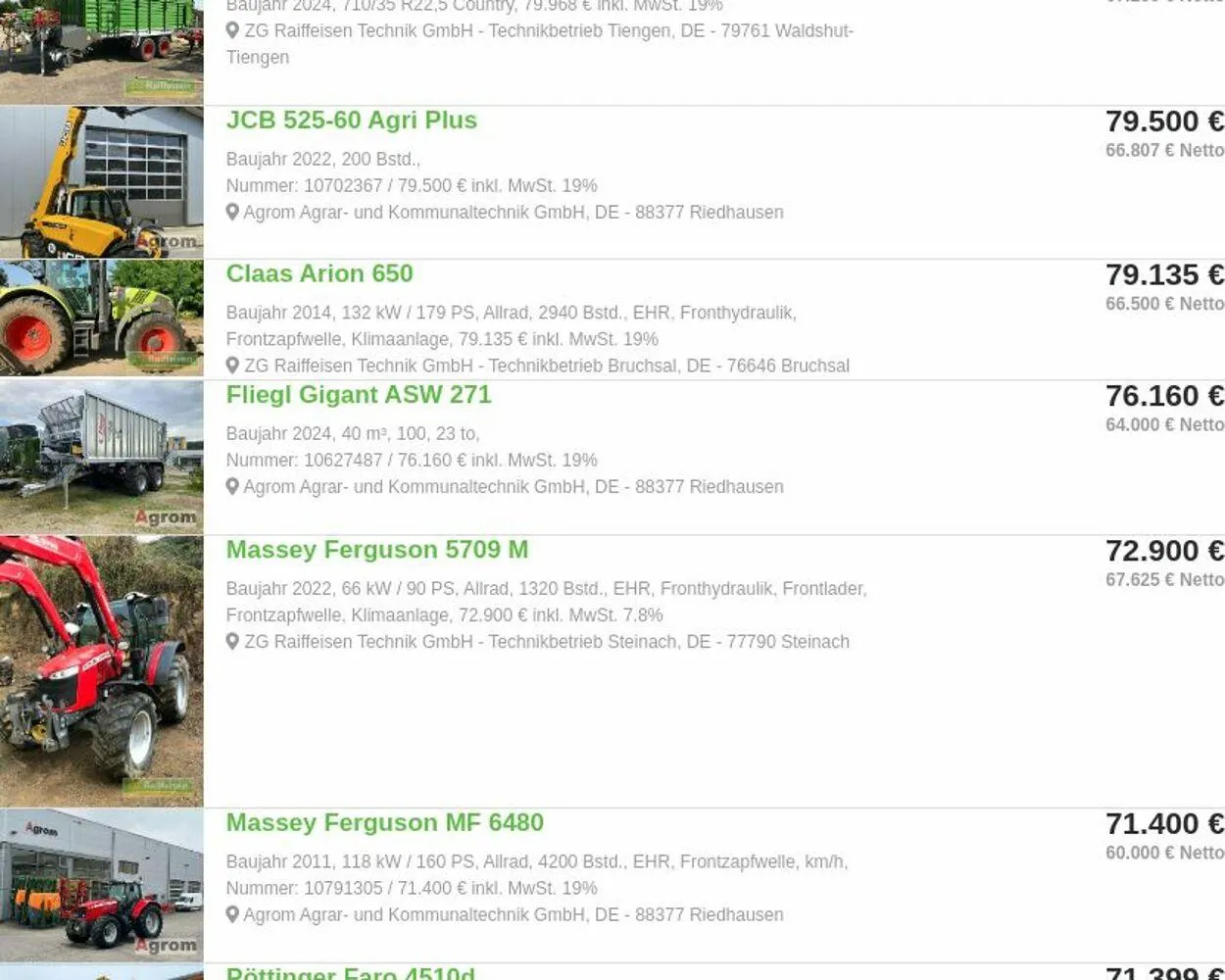 ZG Raiffeisen Aktueller Prospekt von 24. März bis 2. April 2025 - Prospekt seite 5