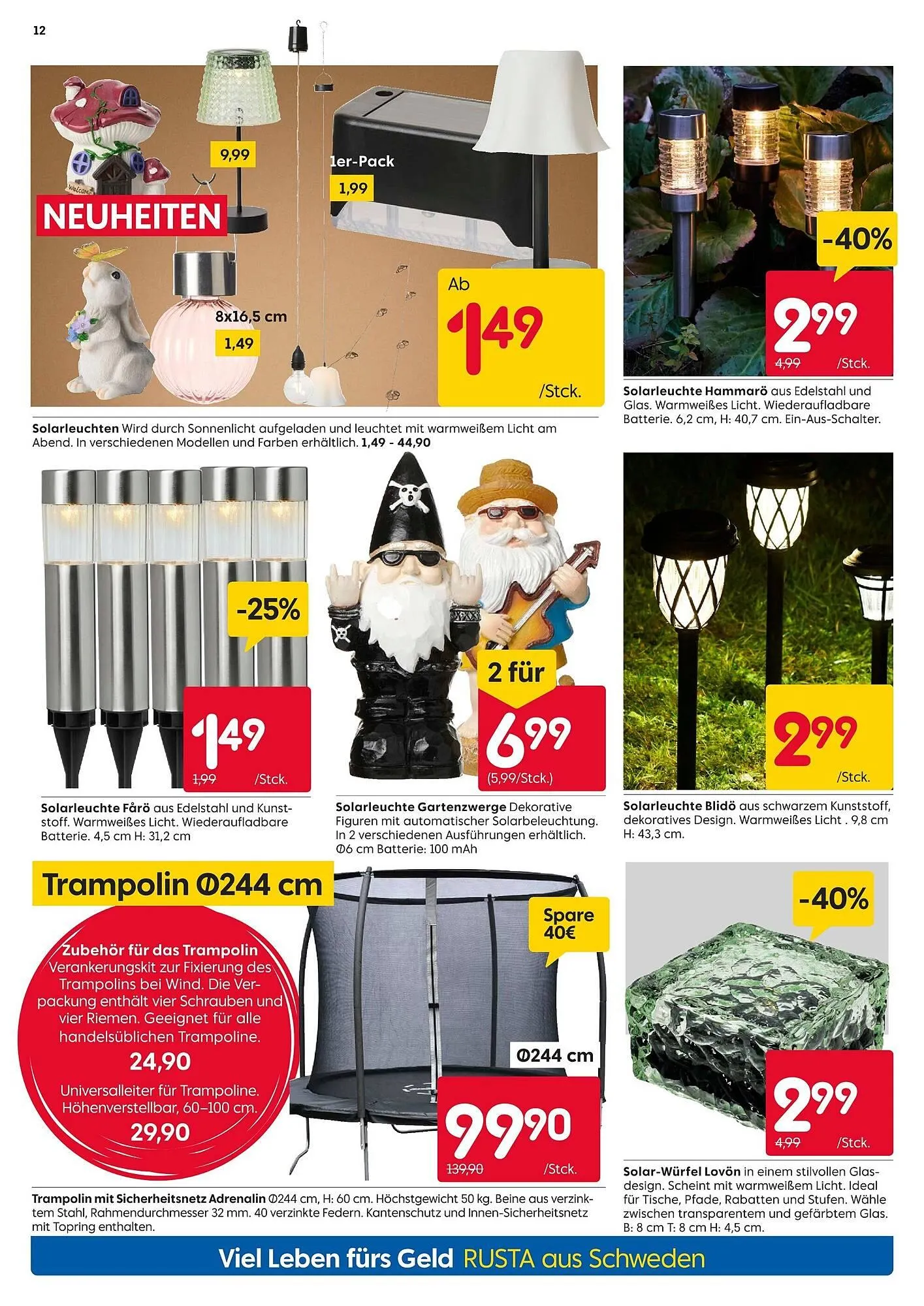 Rusta Prospekt von 21. März bis 27. März 2026 - Prospekt seite 12