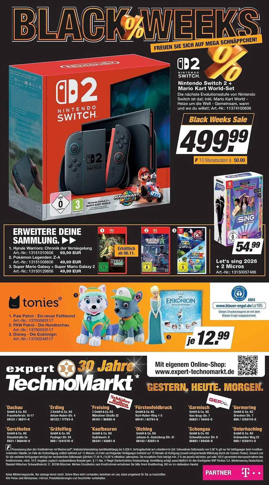 Expert Technomarkt Prospekt von 3. November bis 10. November 2025 - Prospekt seite 12