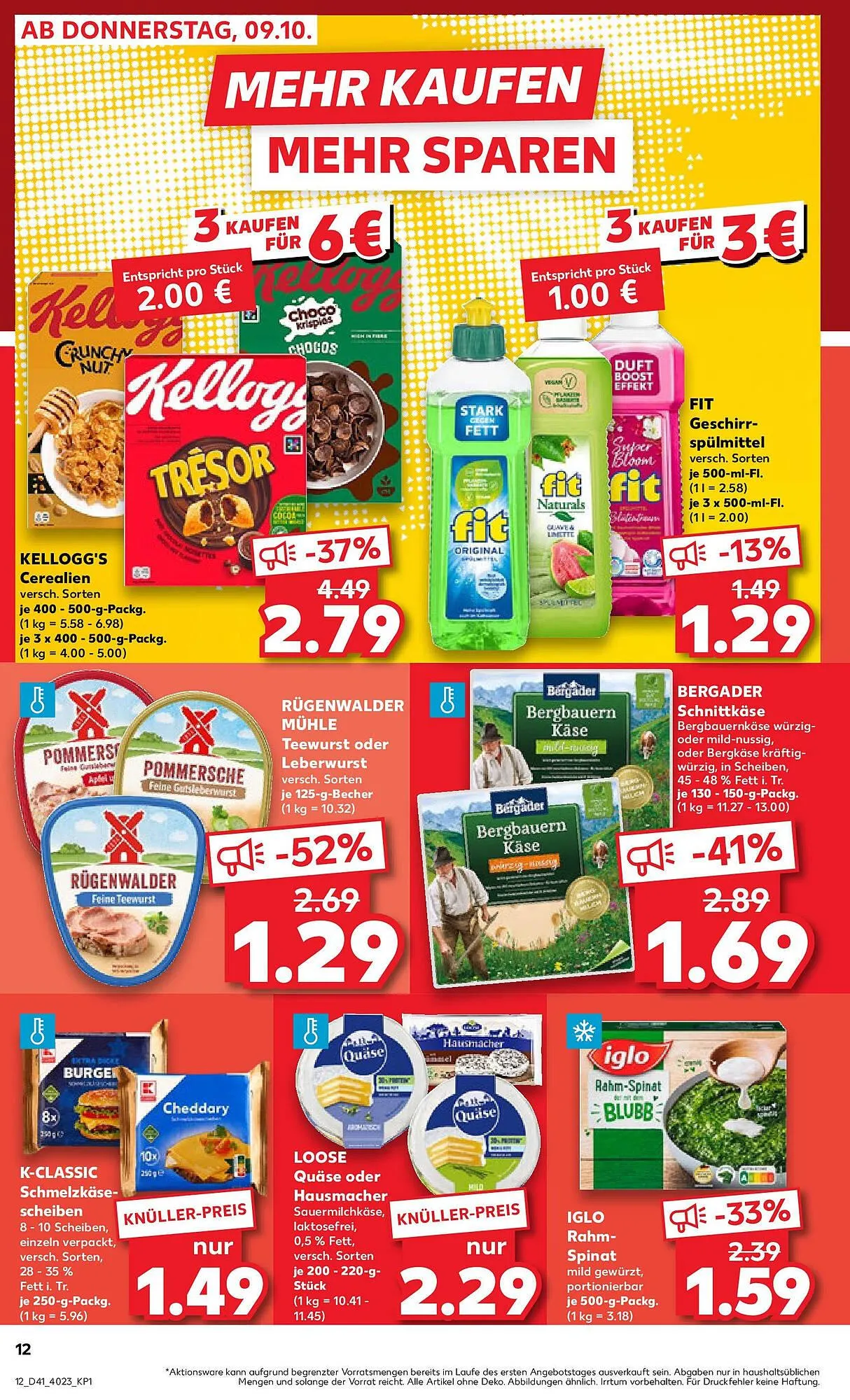 Kaufland Prospekt von 12. Oktober bis 15. Oktober 2025 - Prospekt seite 12