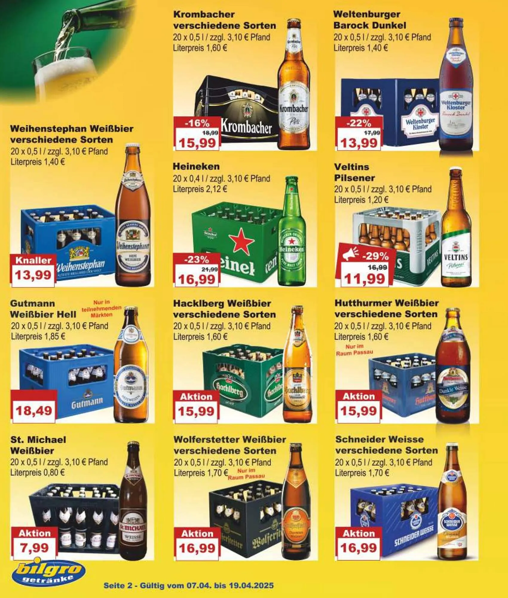 Bilgro Prospekt von 7. April bis 19. April 2025 - Prospekt seite 2