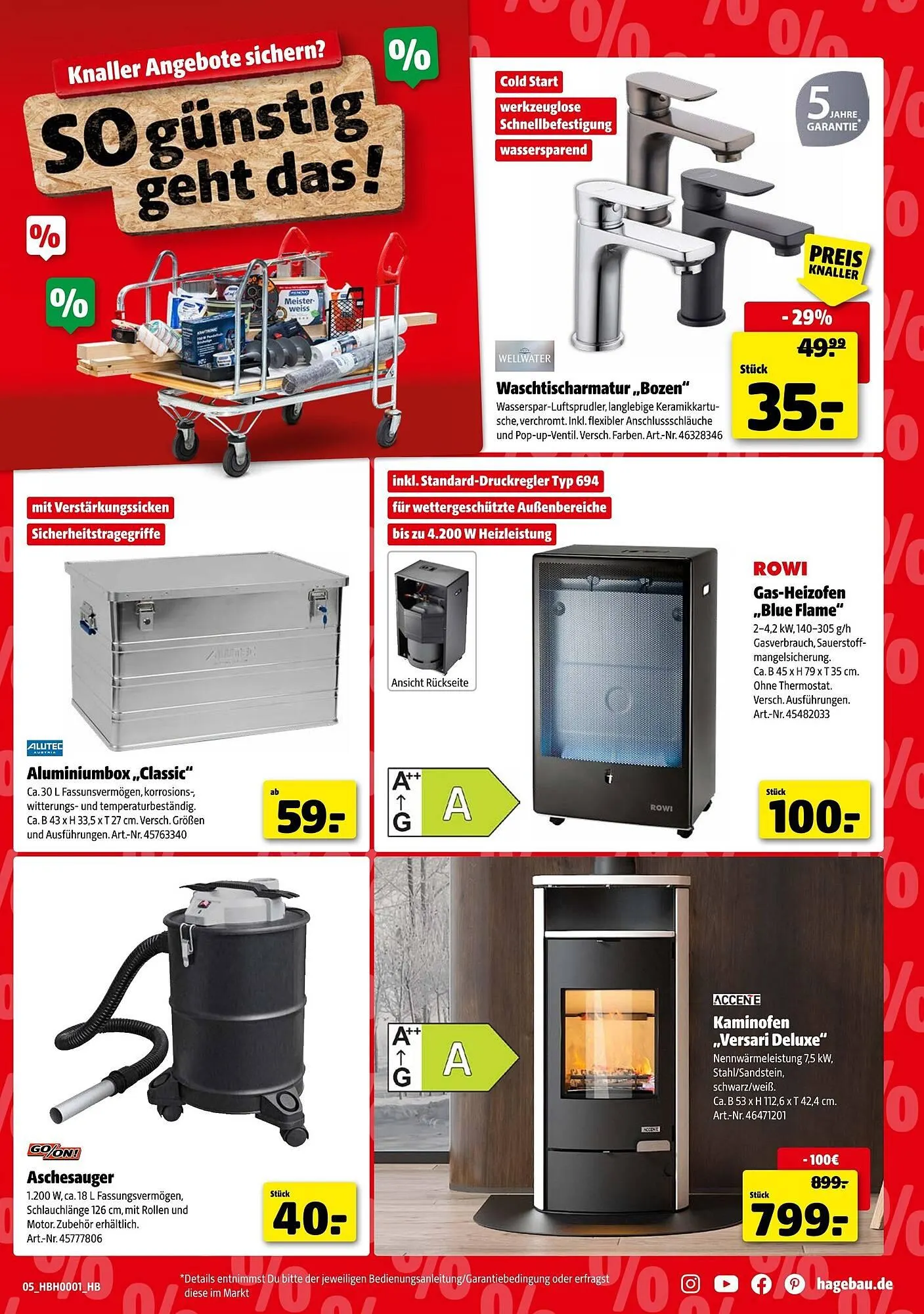 Hagebau Prospekt von 3. Januar bis 10. Januar 2026 - Prospekt seite 5