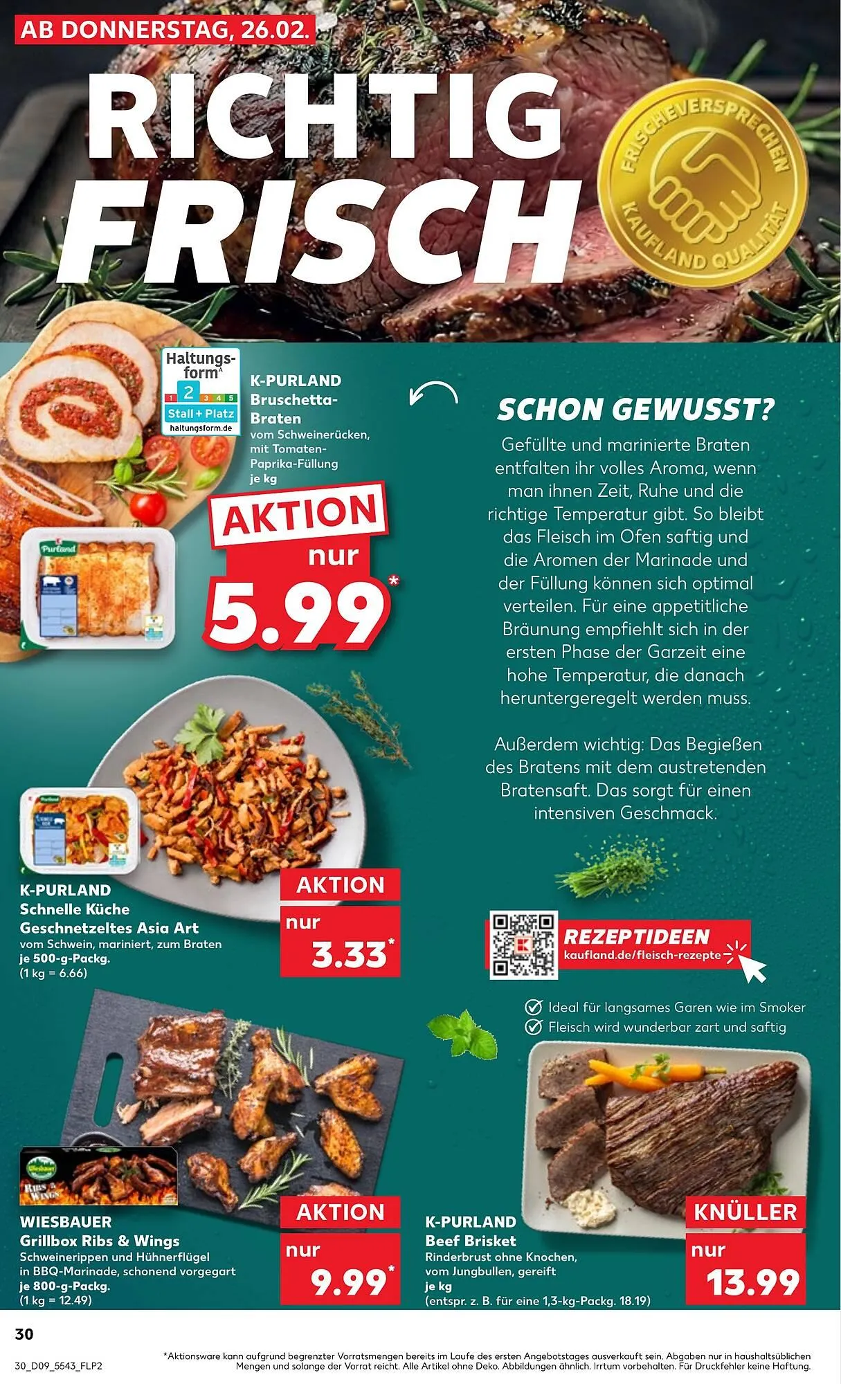 Kaufland Prospekt von 25. Februar bis 3. März 2026 - Prospekt seite 30