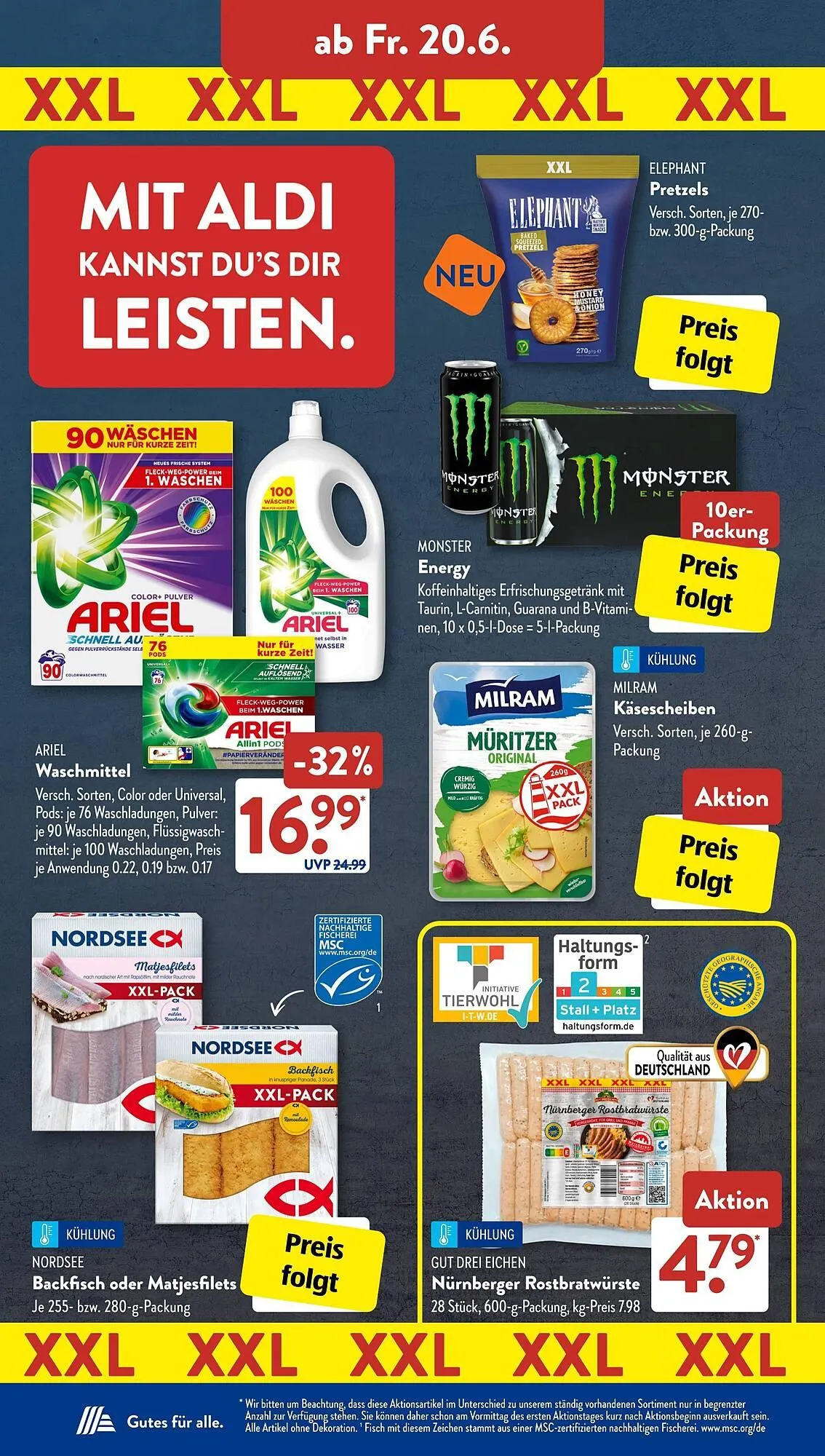 Aldi Süd Prospekt von 16. Juni bis 22. Juni 2025 - Prospekt seite 16