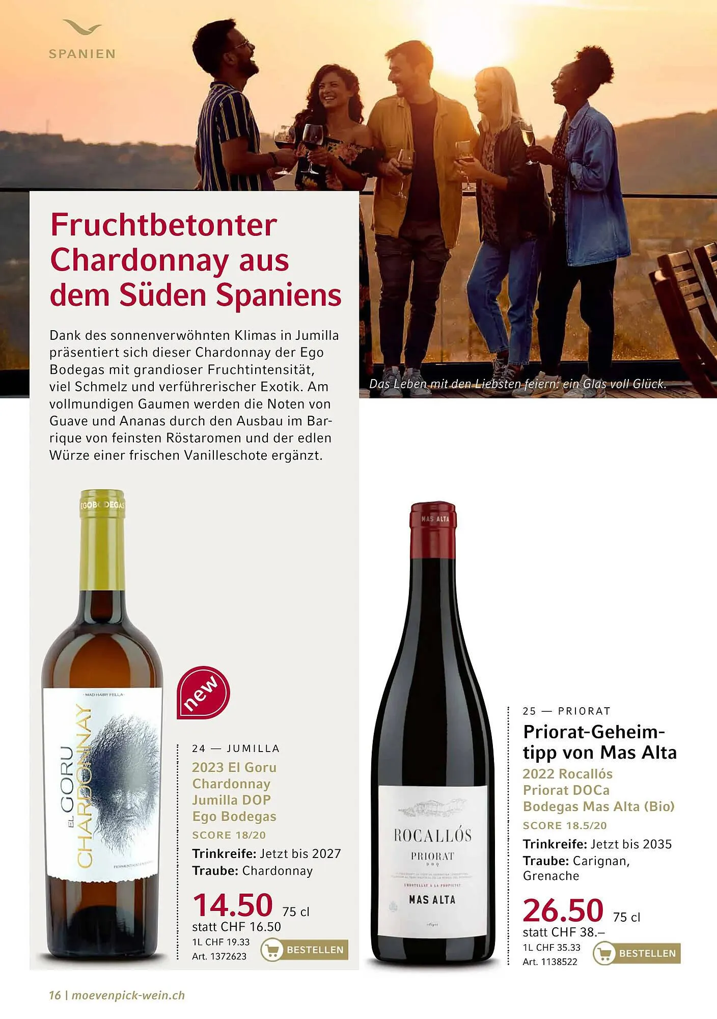 Mövenpick Wein Prospekt von 14. Mai bis 24. Mai 2025 - Prospekt seite 16