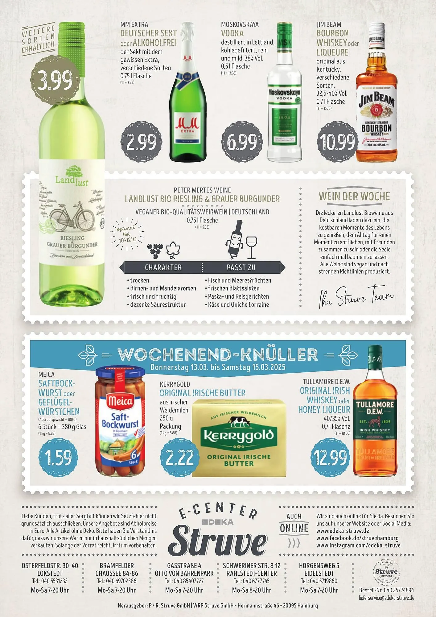 Edeka Struve Prospekt von 10. März bis 15. März 2025 - Prospekt seite 15