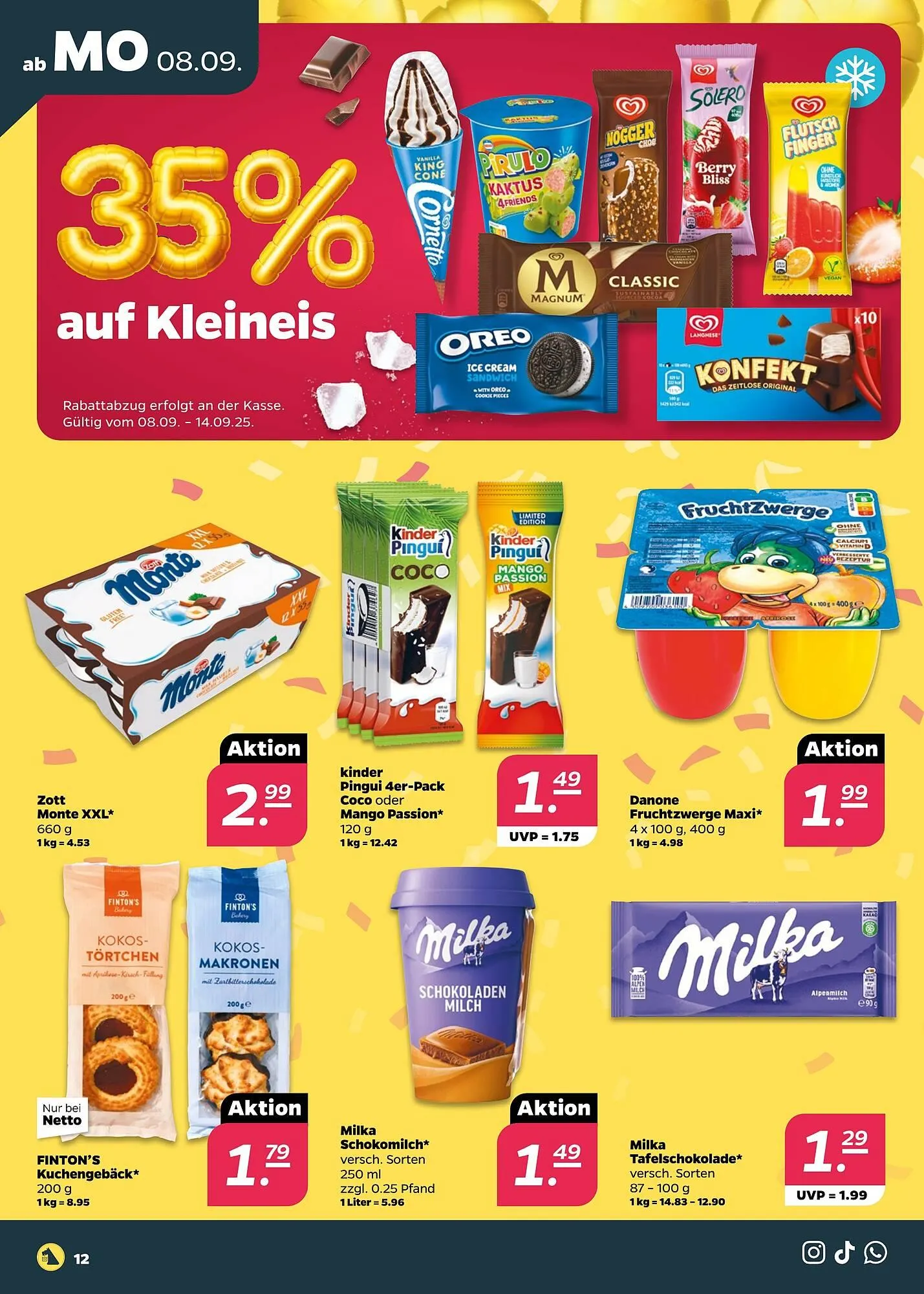 NETTO Prospekt von 8. September bis 13. September 2025 - Prospekt seite 12