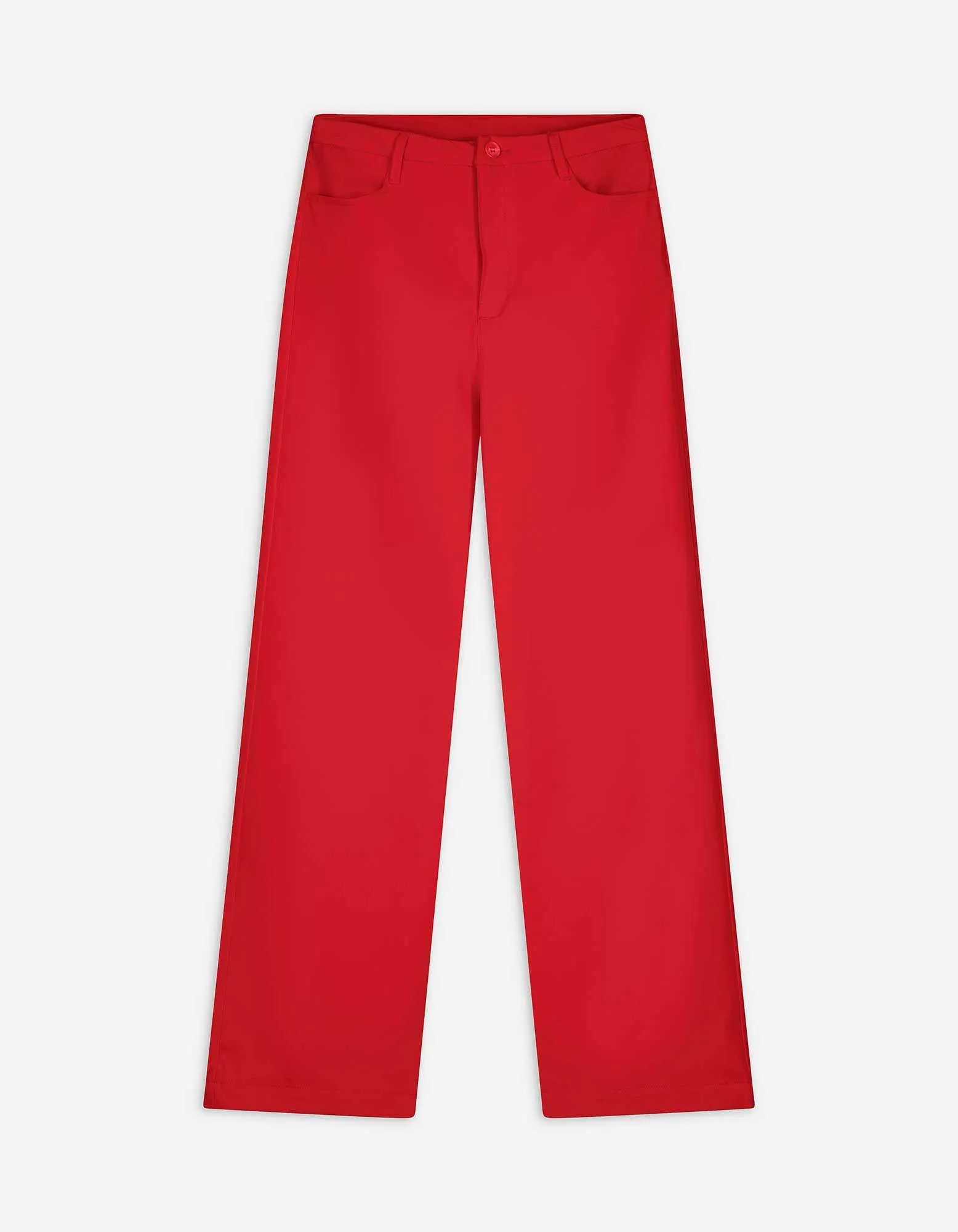 Hose - Straight Fit - rot