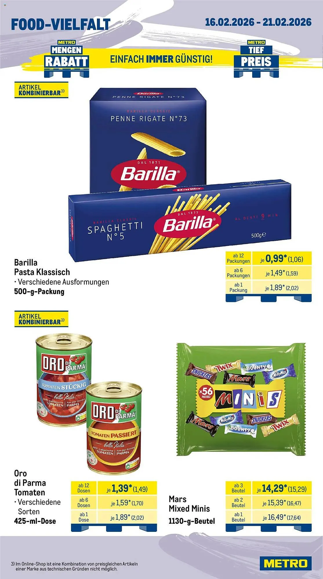 METRO Prospekt von 16. Februar bis 21. Februar 2026 - Prospekt seite 12