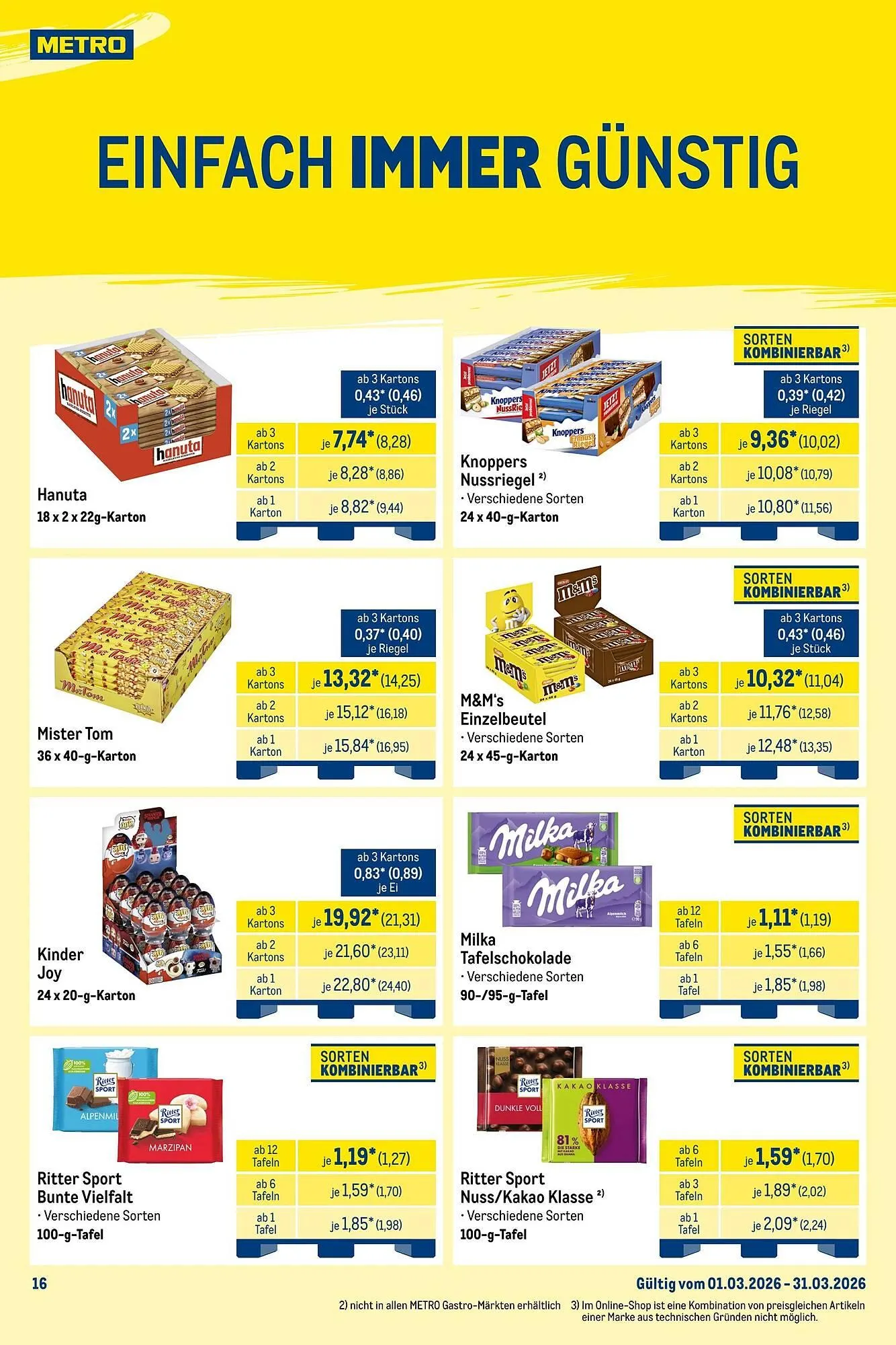METRO Prospekt von 1. März bis 31. März 2026 - Prospekt seite 16