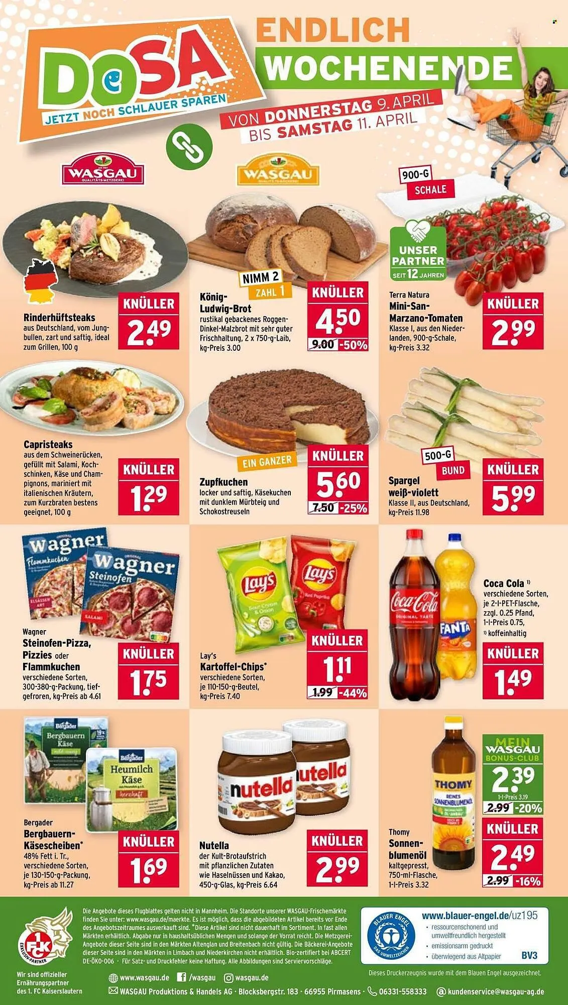 Wasgau Prospekt von 7. April bis 11. April 2026 - Prospekt seite 26