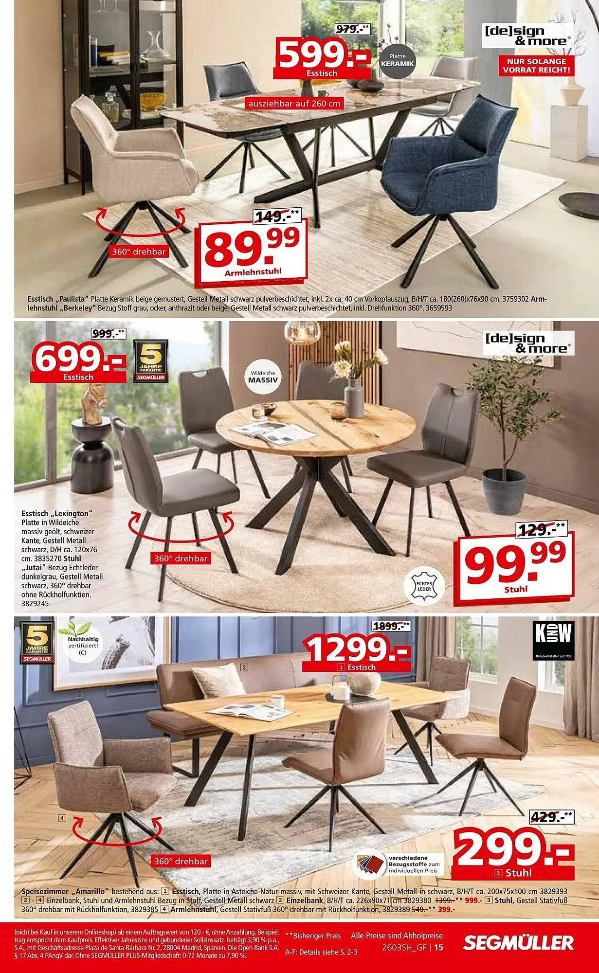 Segmüller Prospekt von 14. März bis 28. März 2026 - Prospekt seite 19