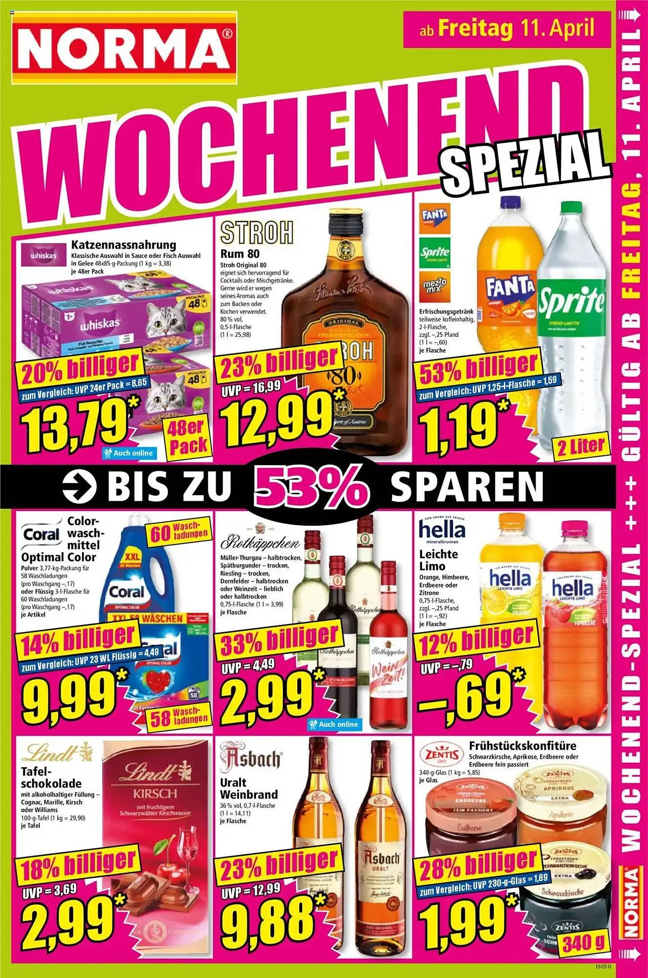 Norma Prospekt von 7. April bis 12. April 2025 - Prospekt seite 17