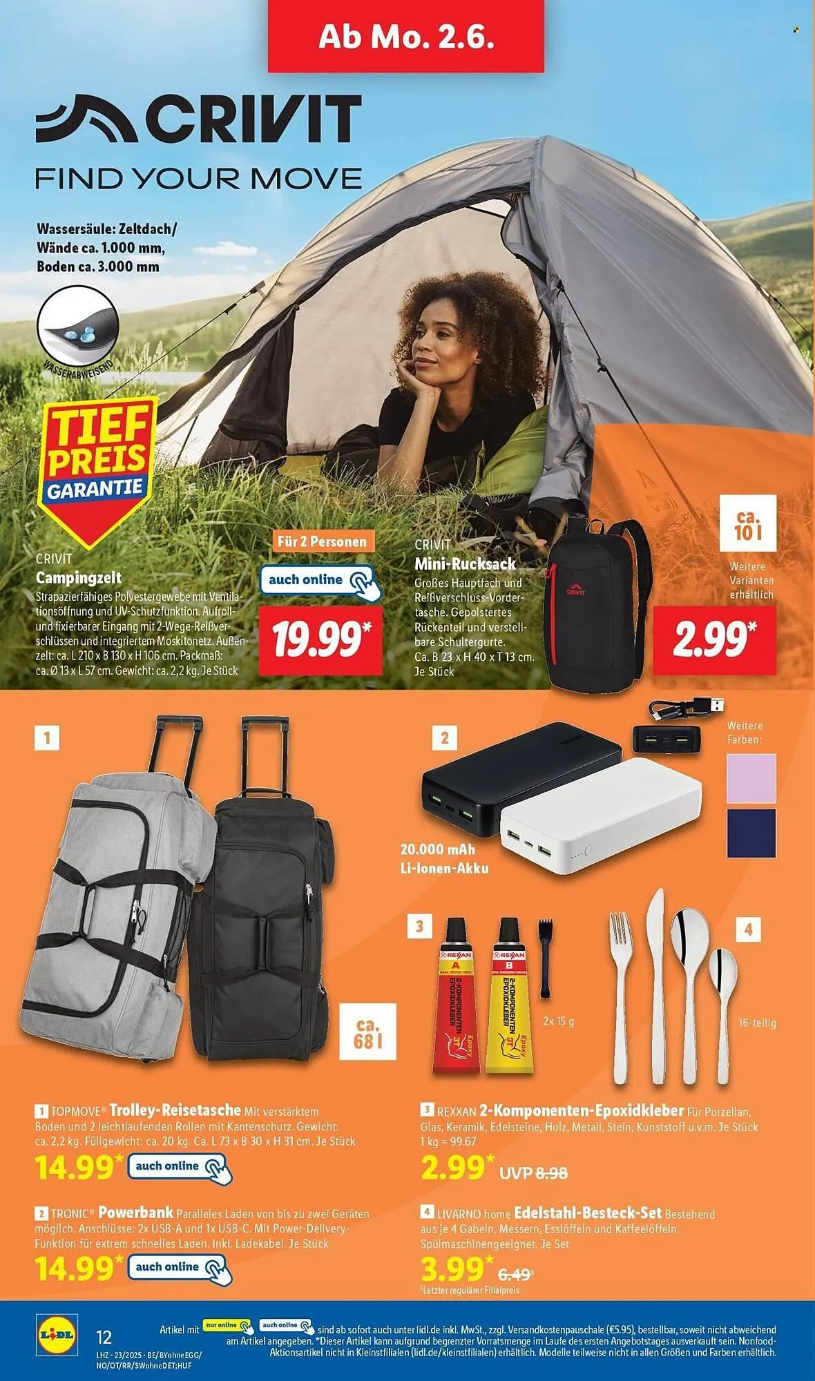 Lidl Prospekt von 2. Juni bis 7. Juni 2025 - Prospekt seite 2