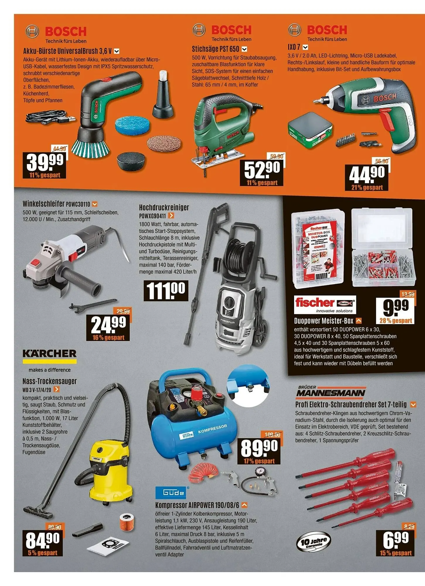 V Baumarkt Prospekt von 15. Mai bis 22. Mai 2025 - Prospekt seite 10