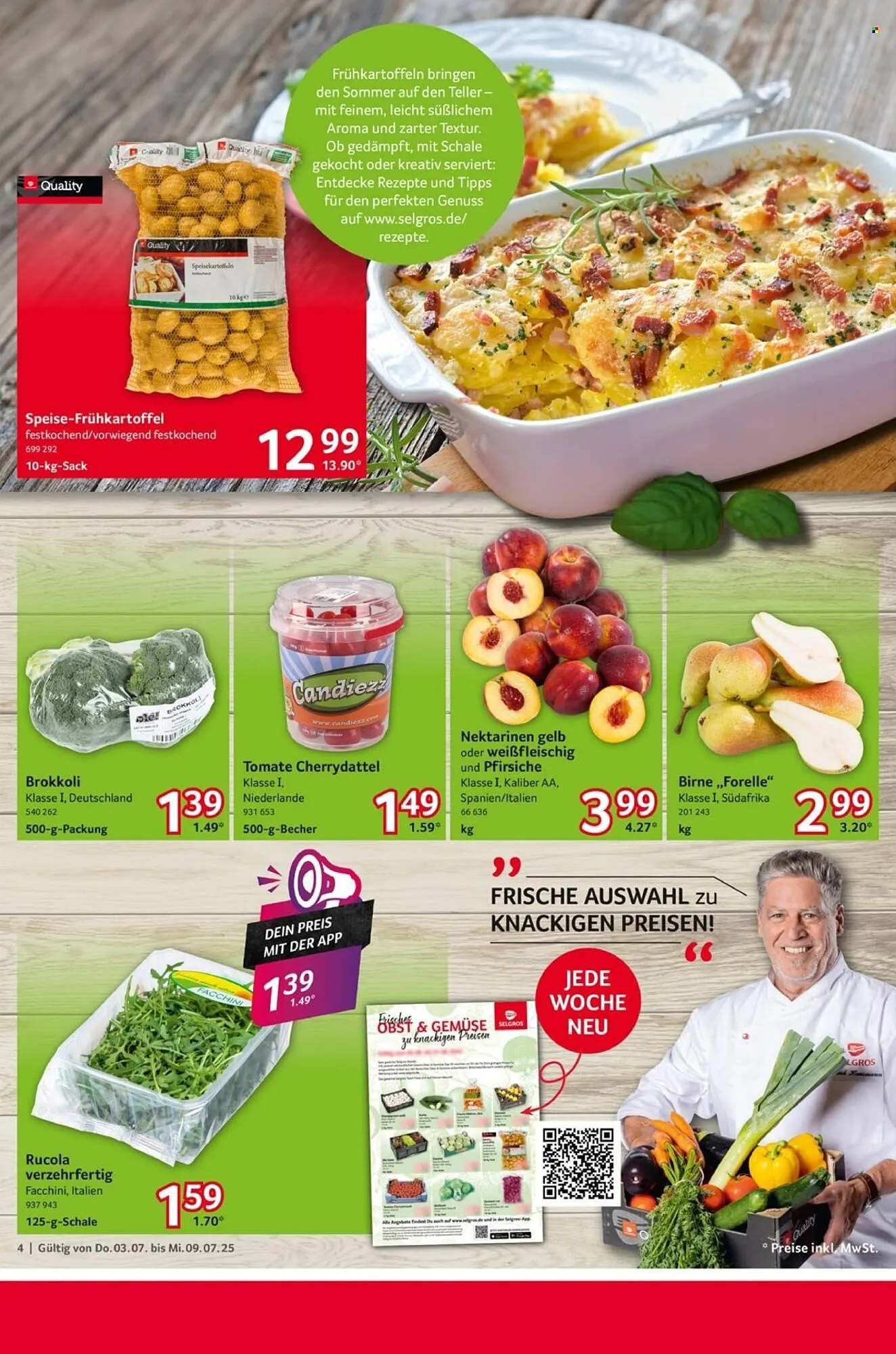 Selgros Prospekt von 3. Juli bis 9. Juli 2025 - Prospekt seite 4