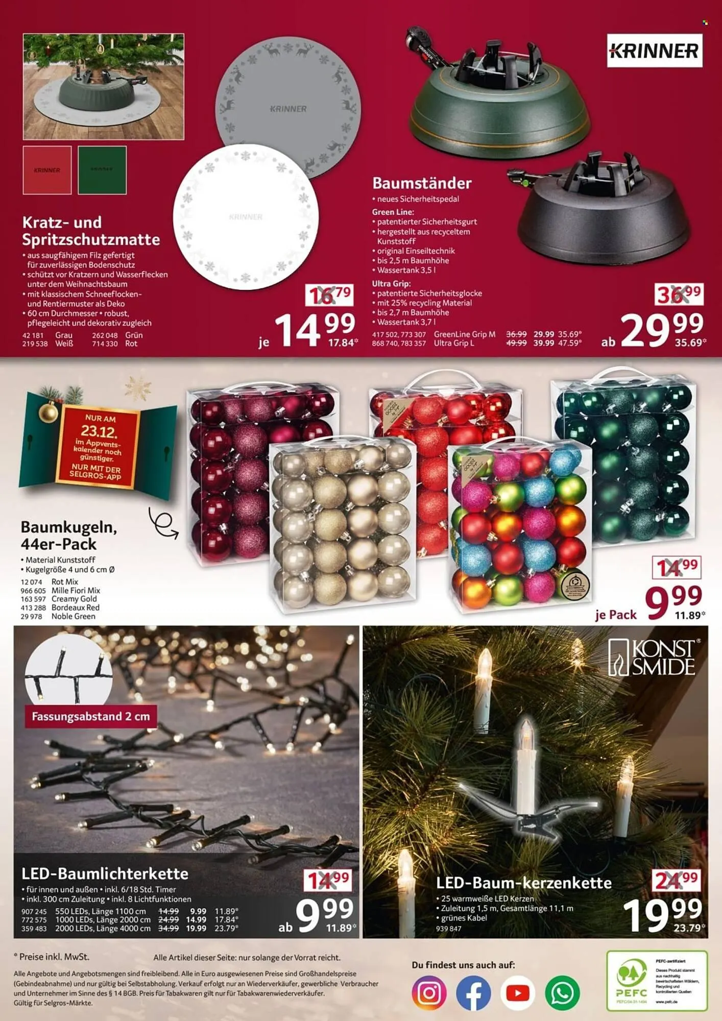 Selgros Prospekt von 18. Dezember bis 24. Dezember 2025 - Prospekt seite 24