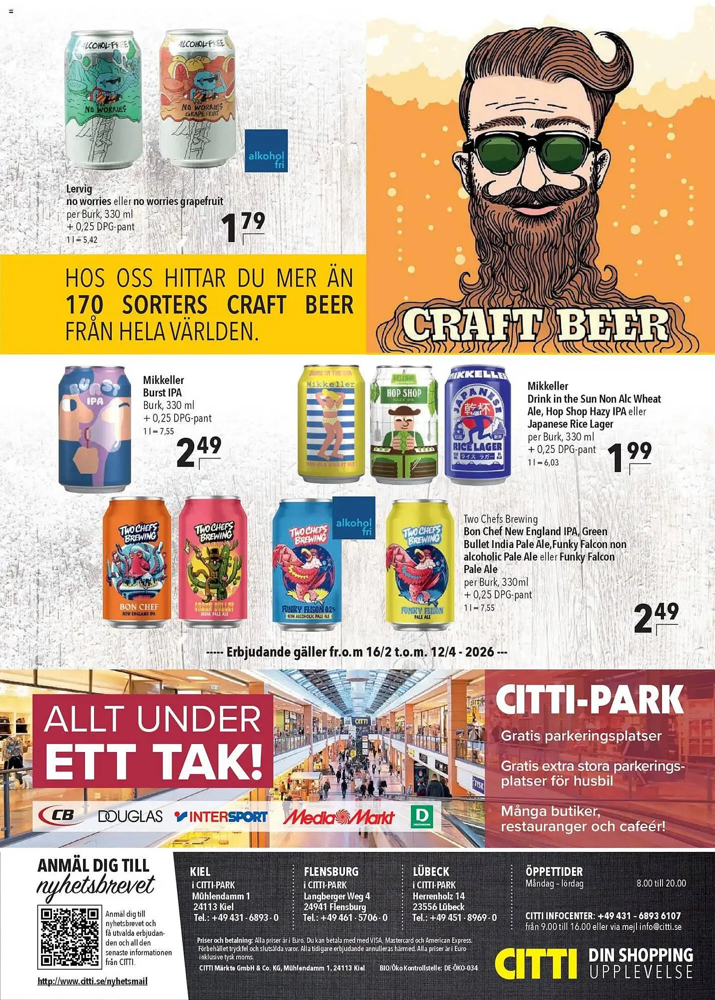 CITTI Markt Prospekt von 16. Februar bis 12. April 2026 - Prospekt seite 8