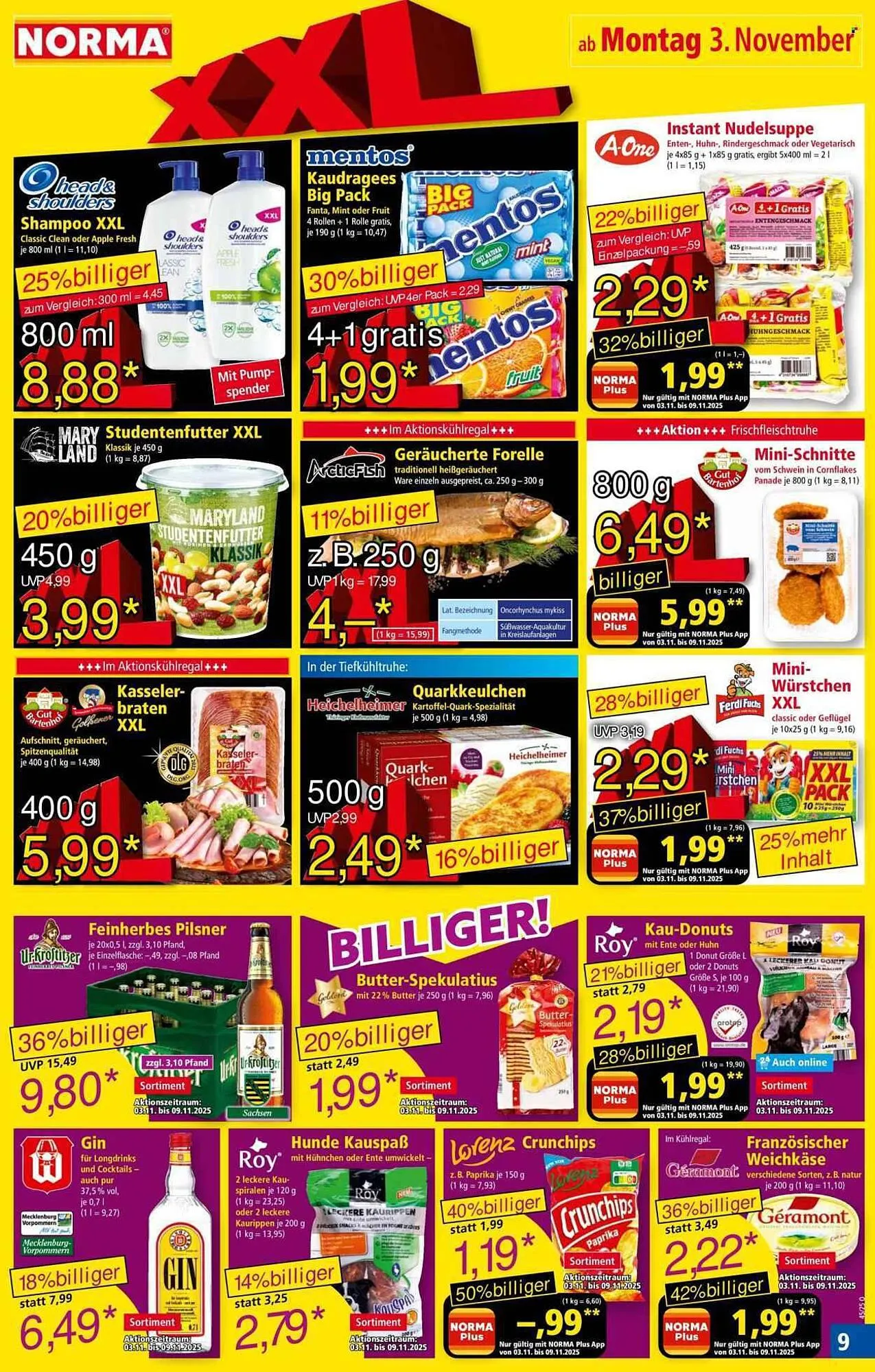 Norma Prospekt von 3. November bis 8. November 2025 - Prospekt seite 9
