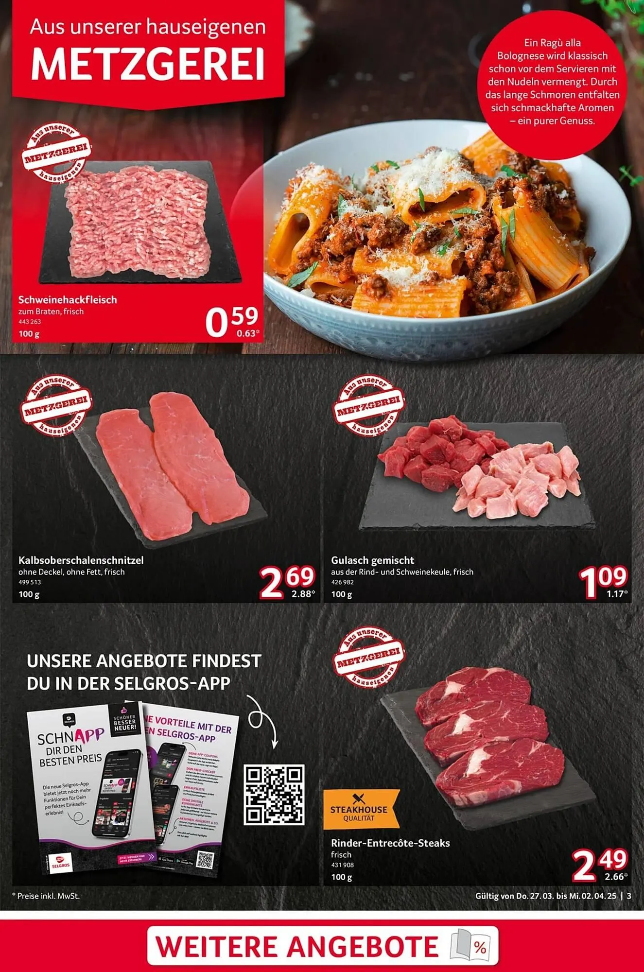 Selgros Prospekt von 27. März bis 3. April 2025 - Prospekt seite 3