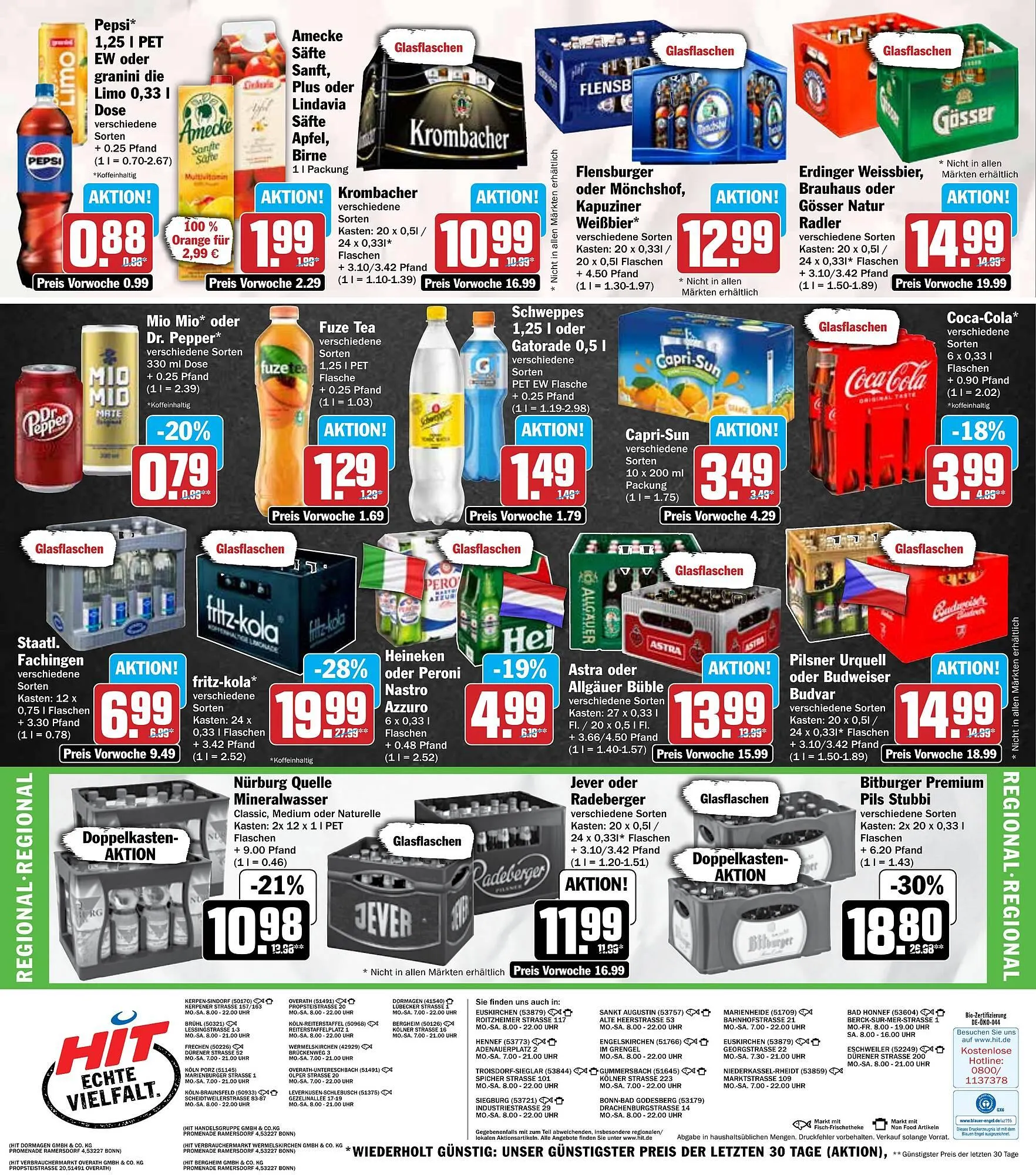 Hit Prospekt von 30. Juni bis 5. Juli 2025 - Prospekt seite 19