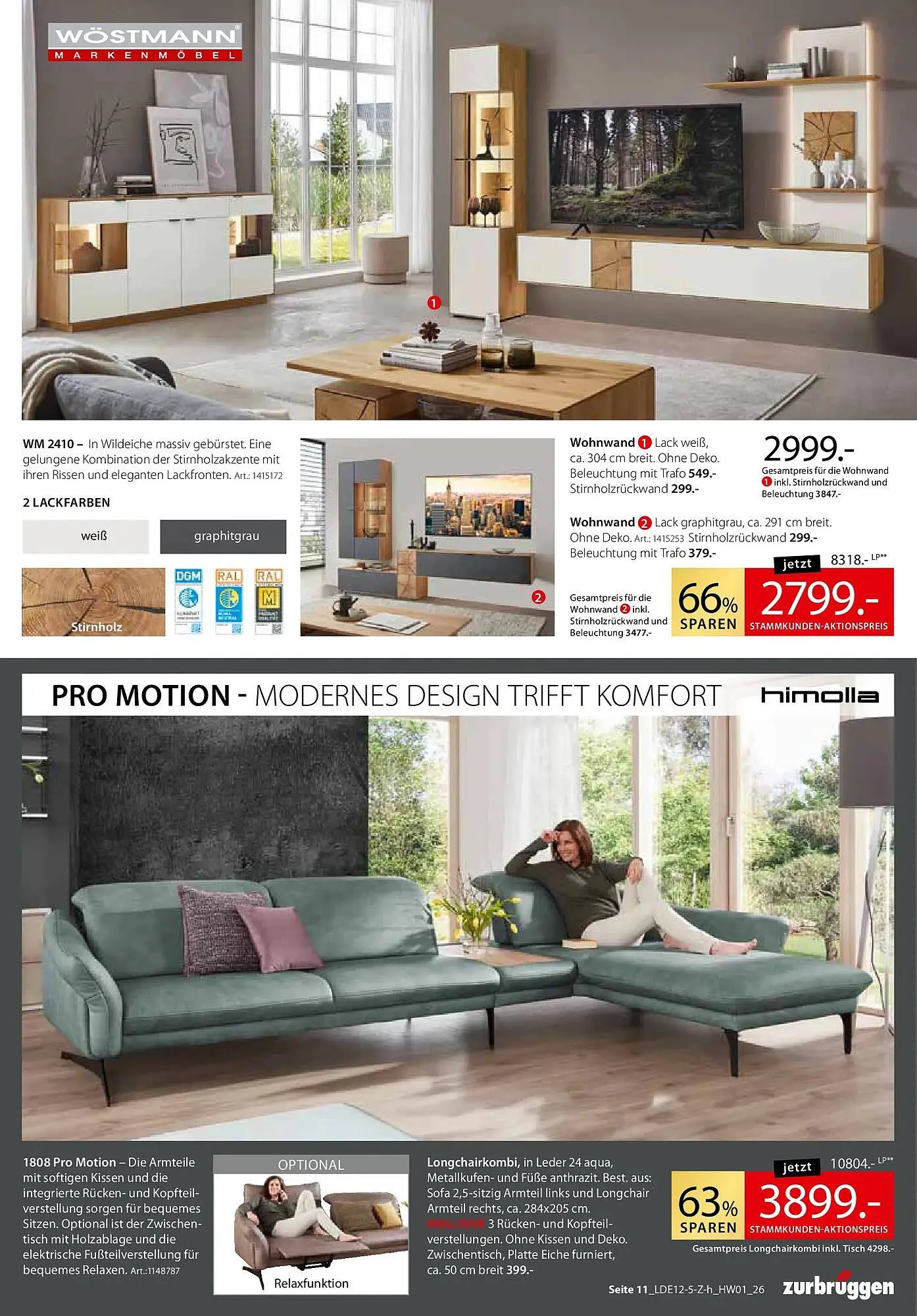 Zurbrüggen Prospekt von 18. Januar bis 14. Februar 2026 - Prospekt seite 21