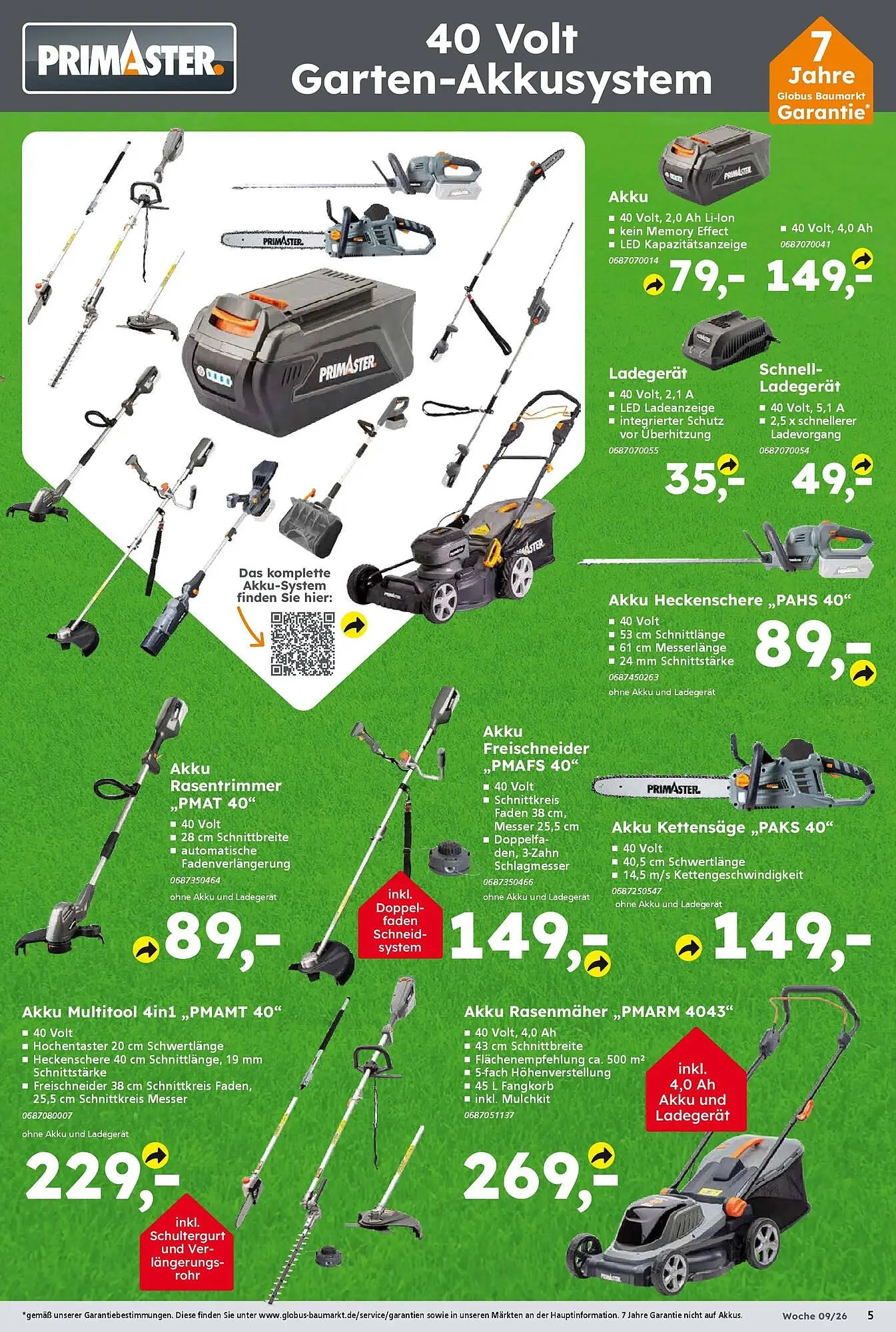 Globus Baumarkt Prospekt von 22. Februar bis 27. Februar 2026 - Prospekt seite 5