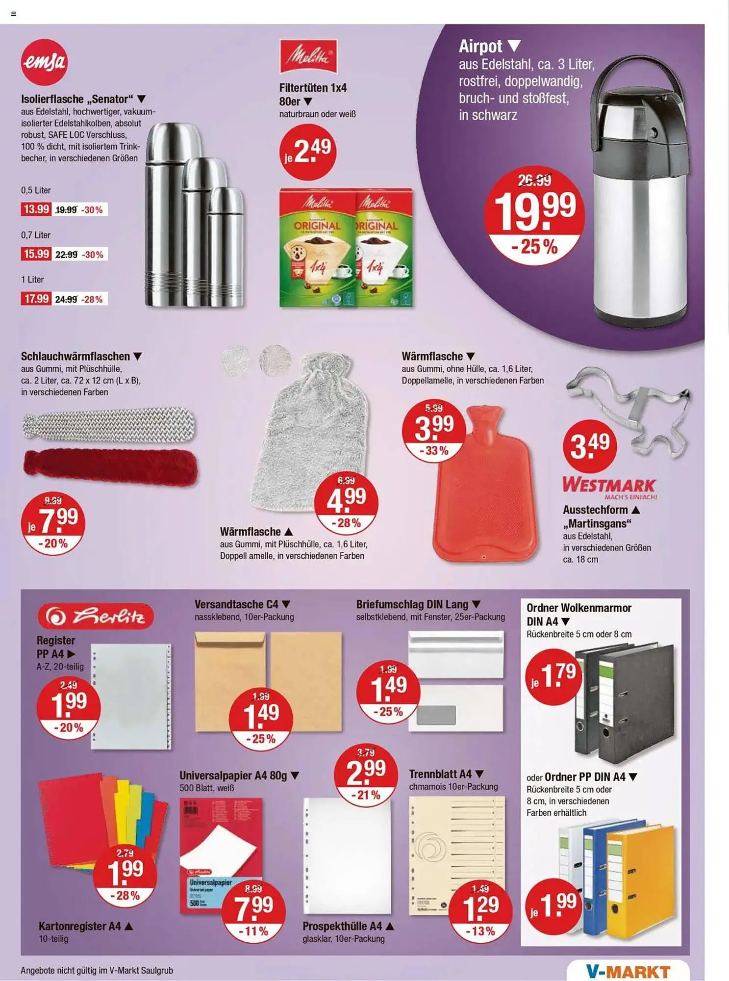 V Markt Prospekt von 23. Oktober bis 29. Oktober 2025 - Prospekt seite 15