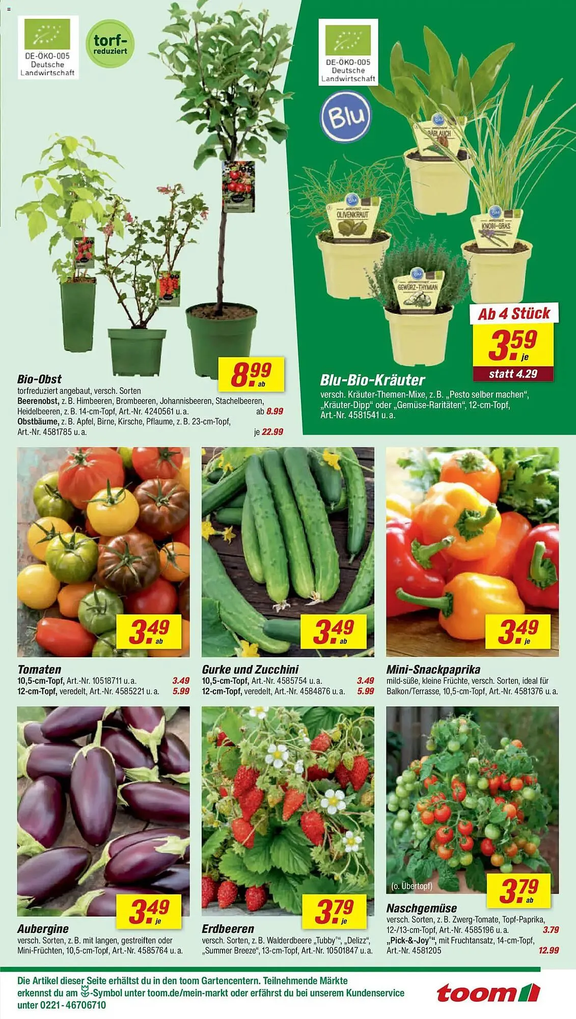 Toom Baumarkt Prospekt von 11. April bis 17. April 2026 - Prospekt seite 3