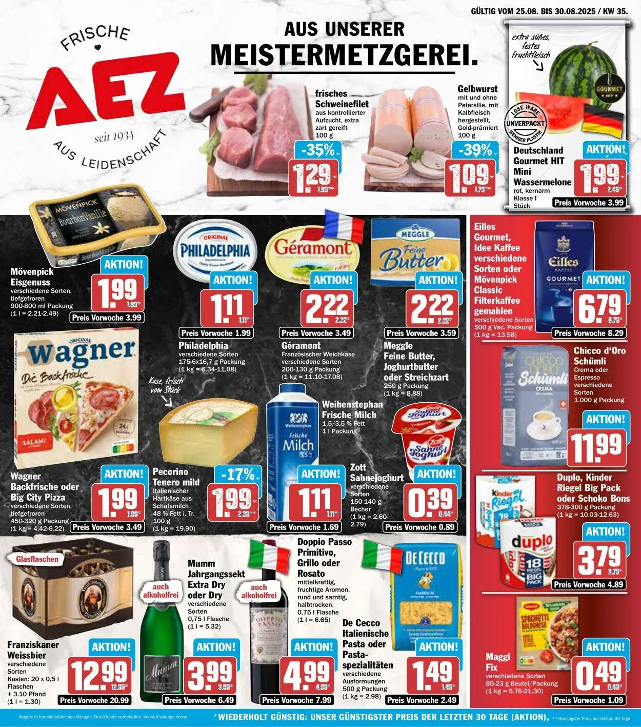 AEZ Aktueller Prospekt - 1