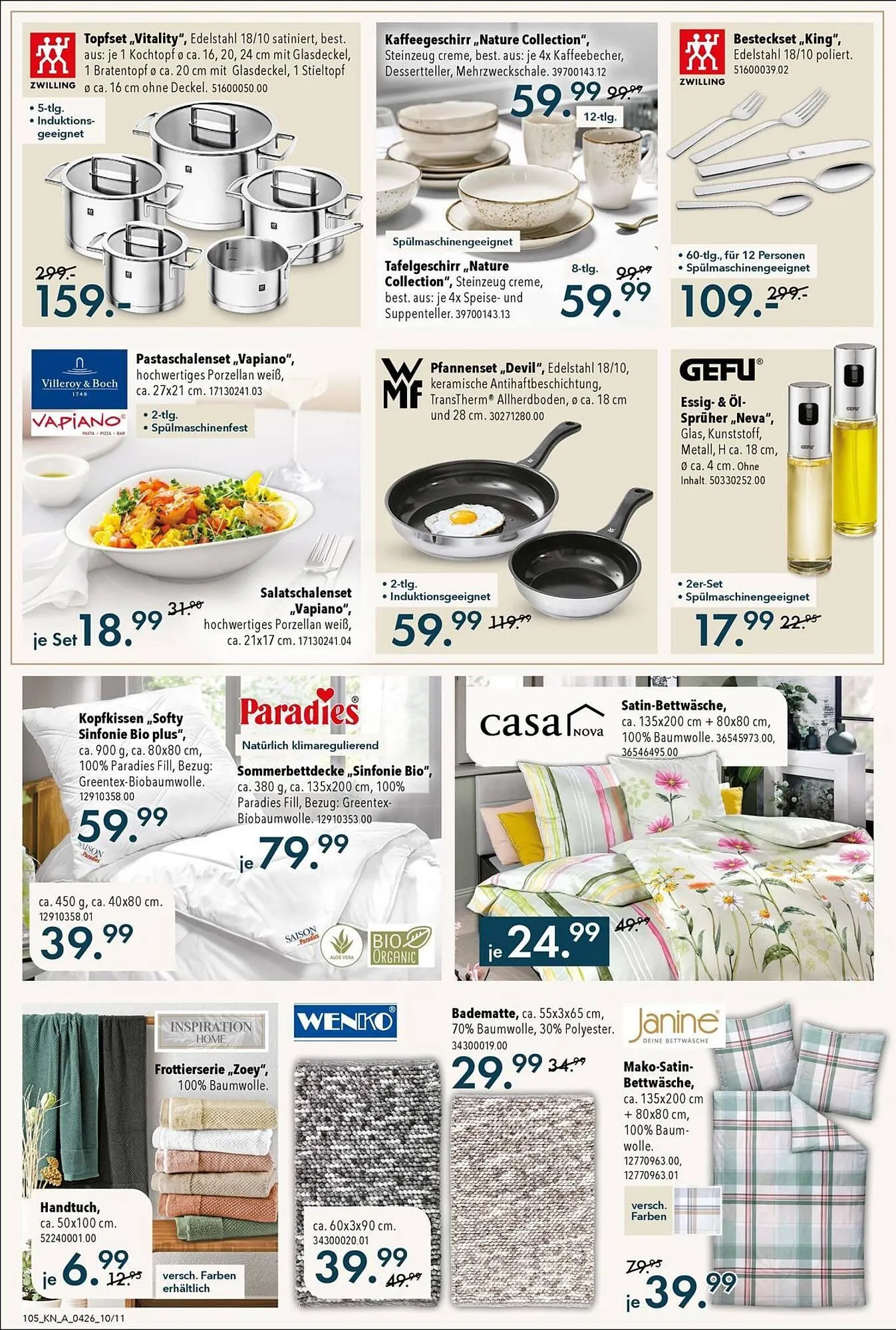 Franz Knuffmann Prospekt von 27. März bis 23. April 2026 - Prospekt seite 10