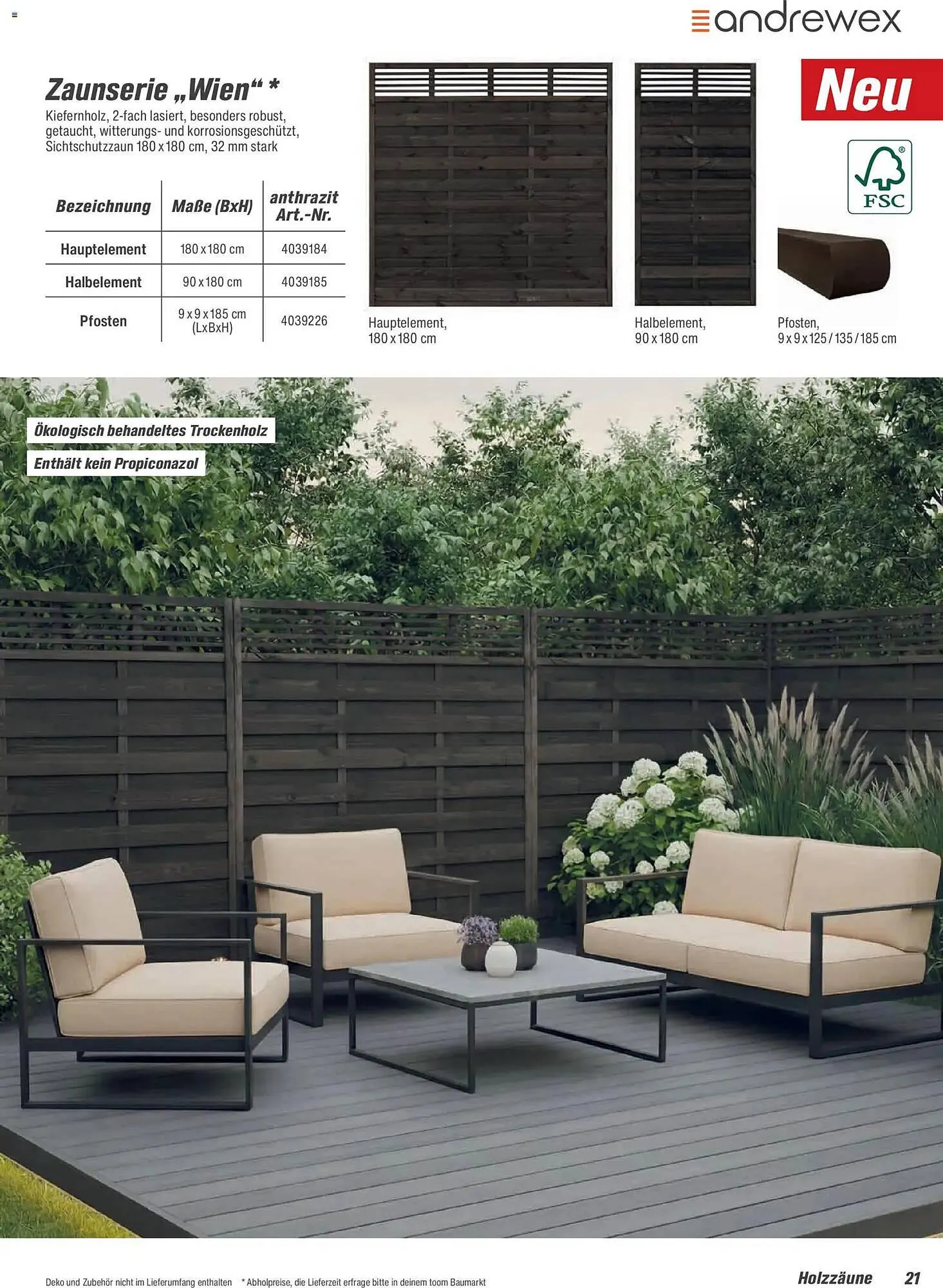 Toom Baumarkt Magazin von 20. Februar bis 30. Juni 2026 - Prospekt seite 21