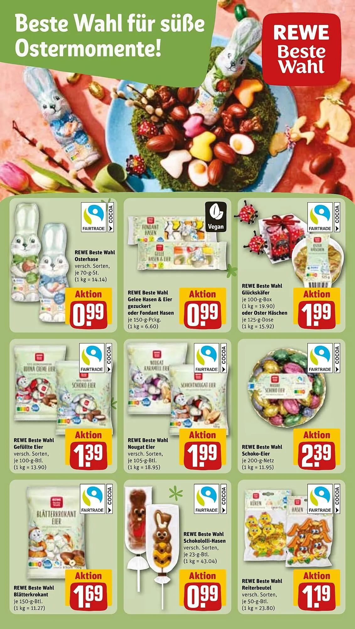 REWE Prospekt von 23. März bis 29. März 2026 - Prospekt seite 22