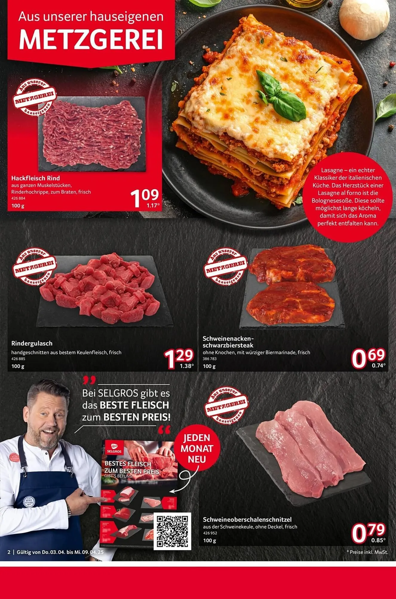 Selgros Prospekt von 3. April bis 10. April 2025 - Prospekt seite 2