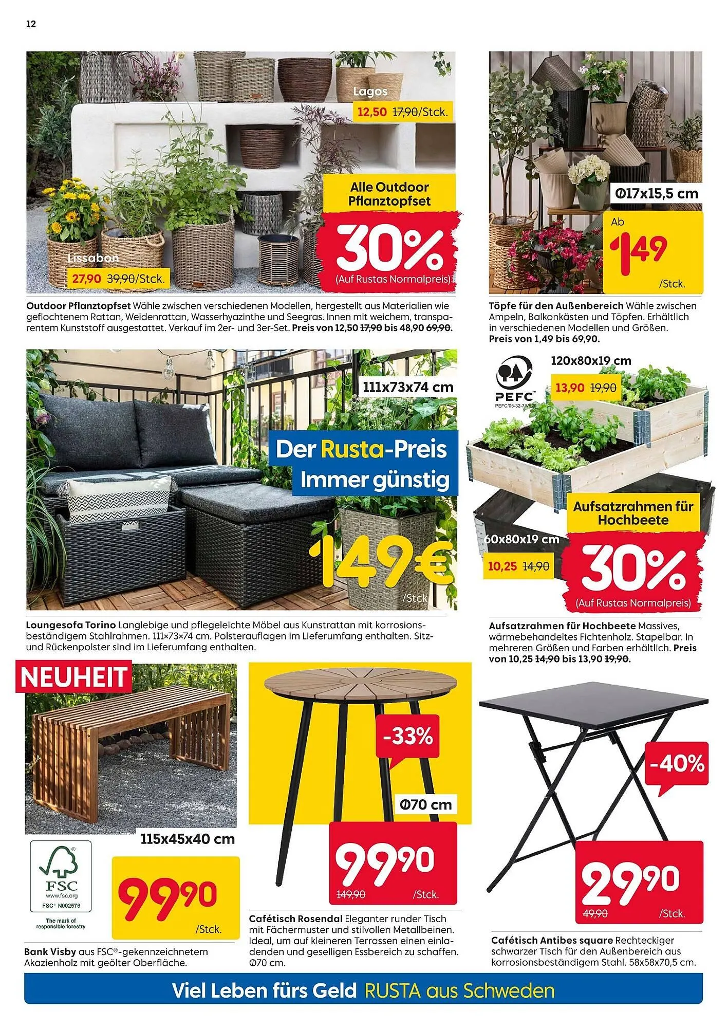 Rusta Prospekt von 18. April bis 24. April 2026 - Prospekt seite 12