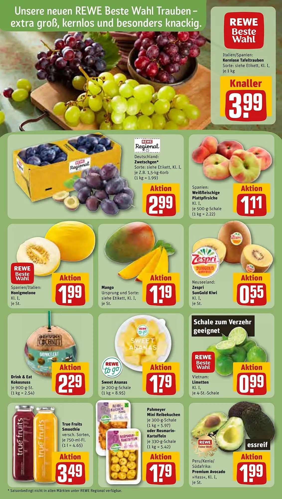 REWE tilbudsavis Gyldig indtil 12. august - 17. august 2024 - tilbudsavis side 4