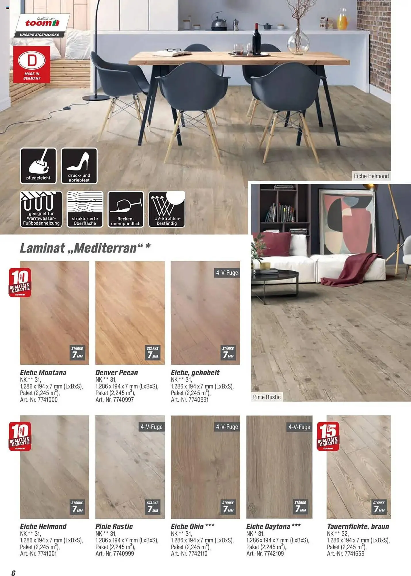 toom Baumarkt Prospekt von 21. August bis 31. Dezember 2025 - Prospekt seite 6